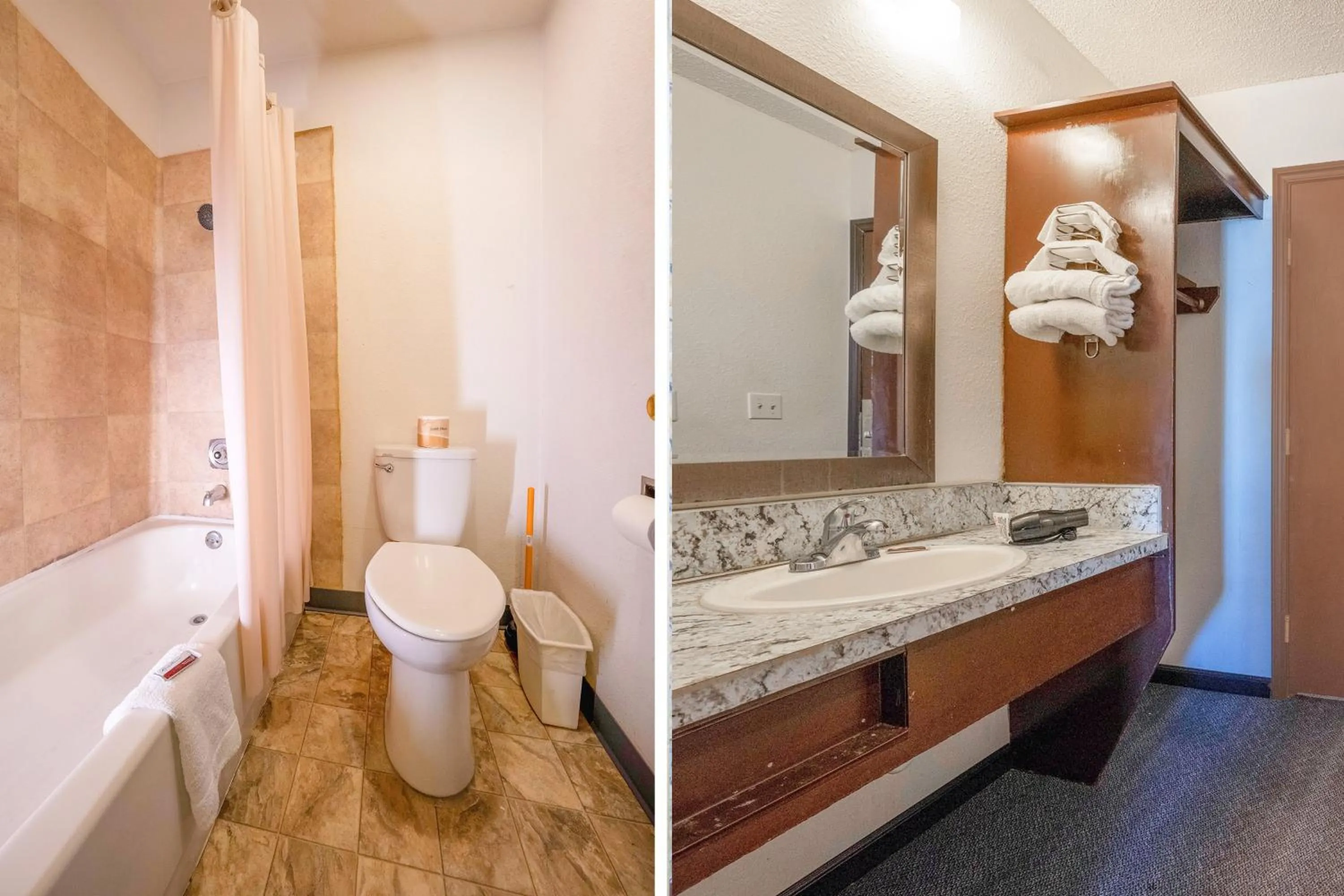 Bathroom in Unicorn Inn by OYO Portland