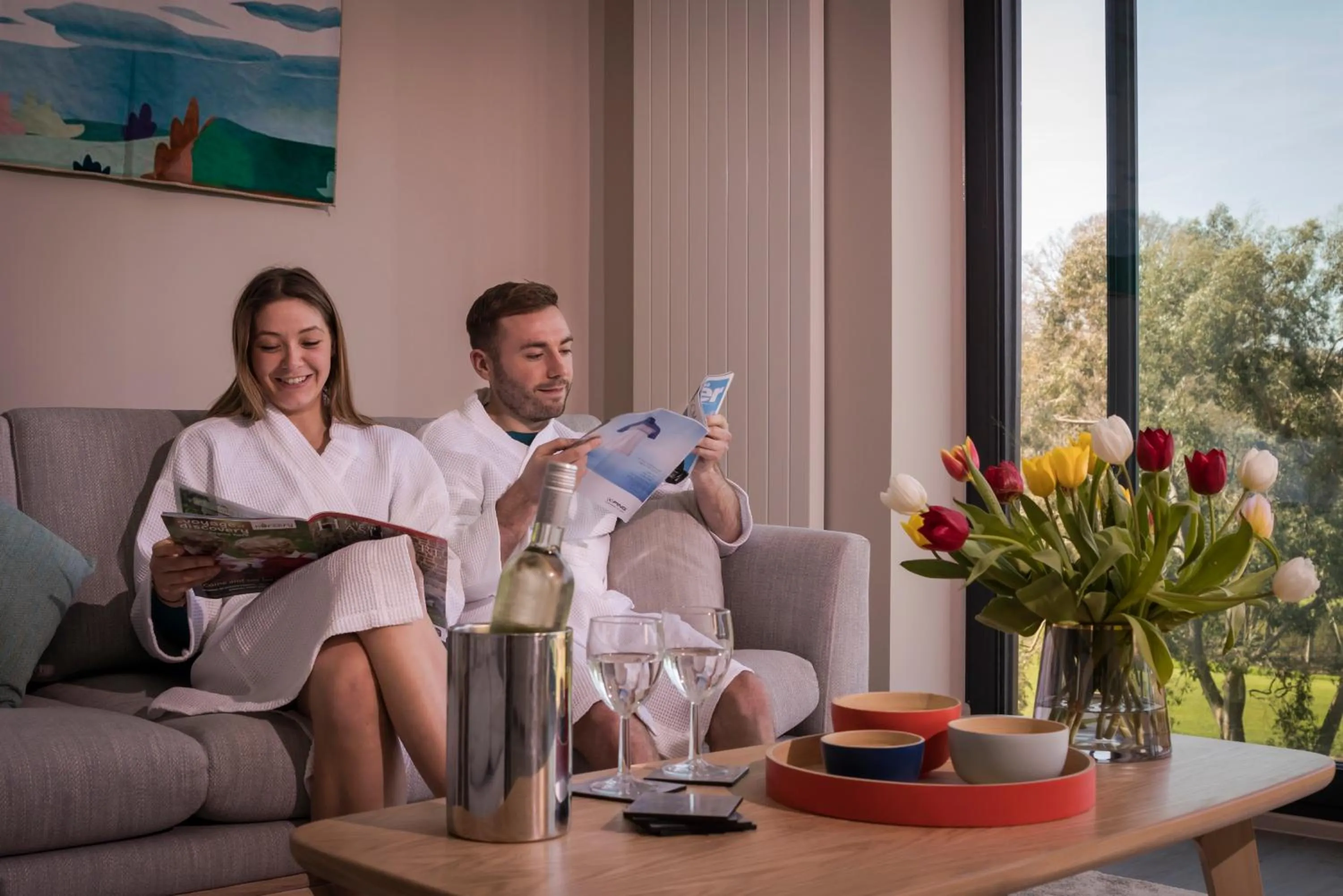 People in Old Thorns Hotel & Resort