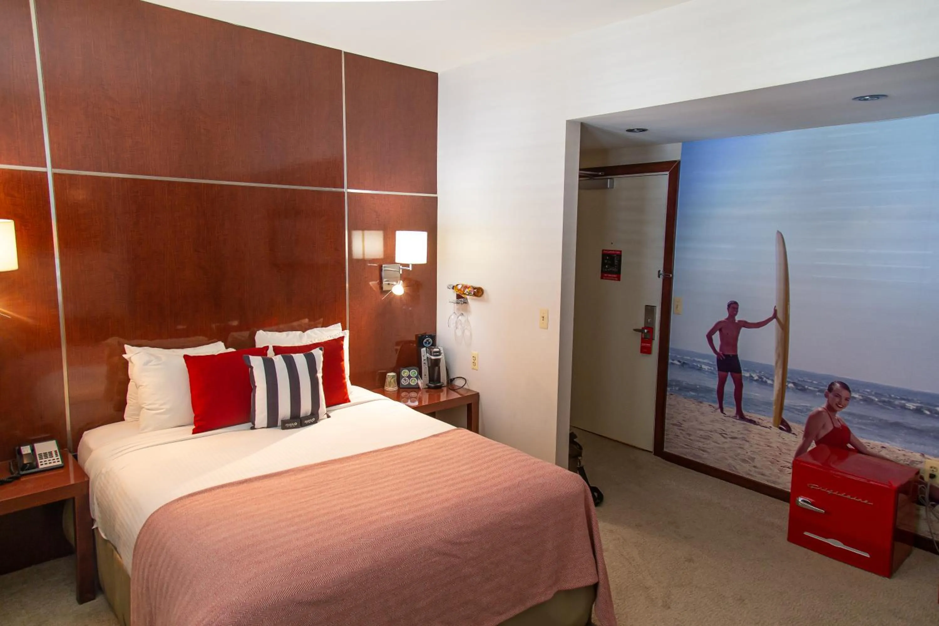 Bed in Daddy O Hotel