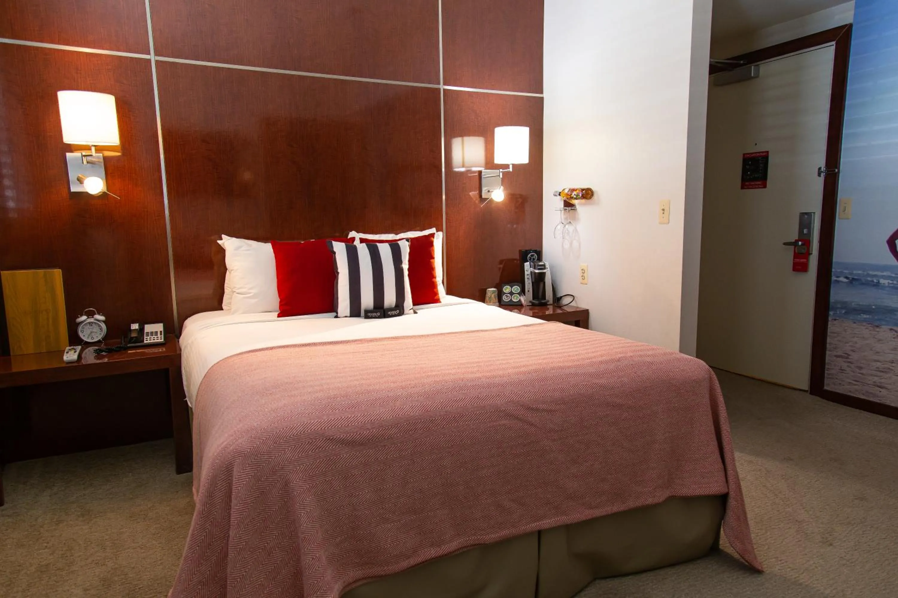 Bed in Daddy O Hotel