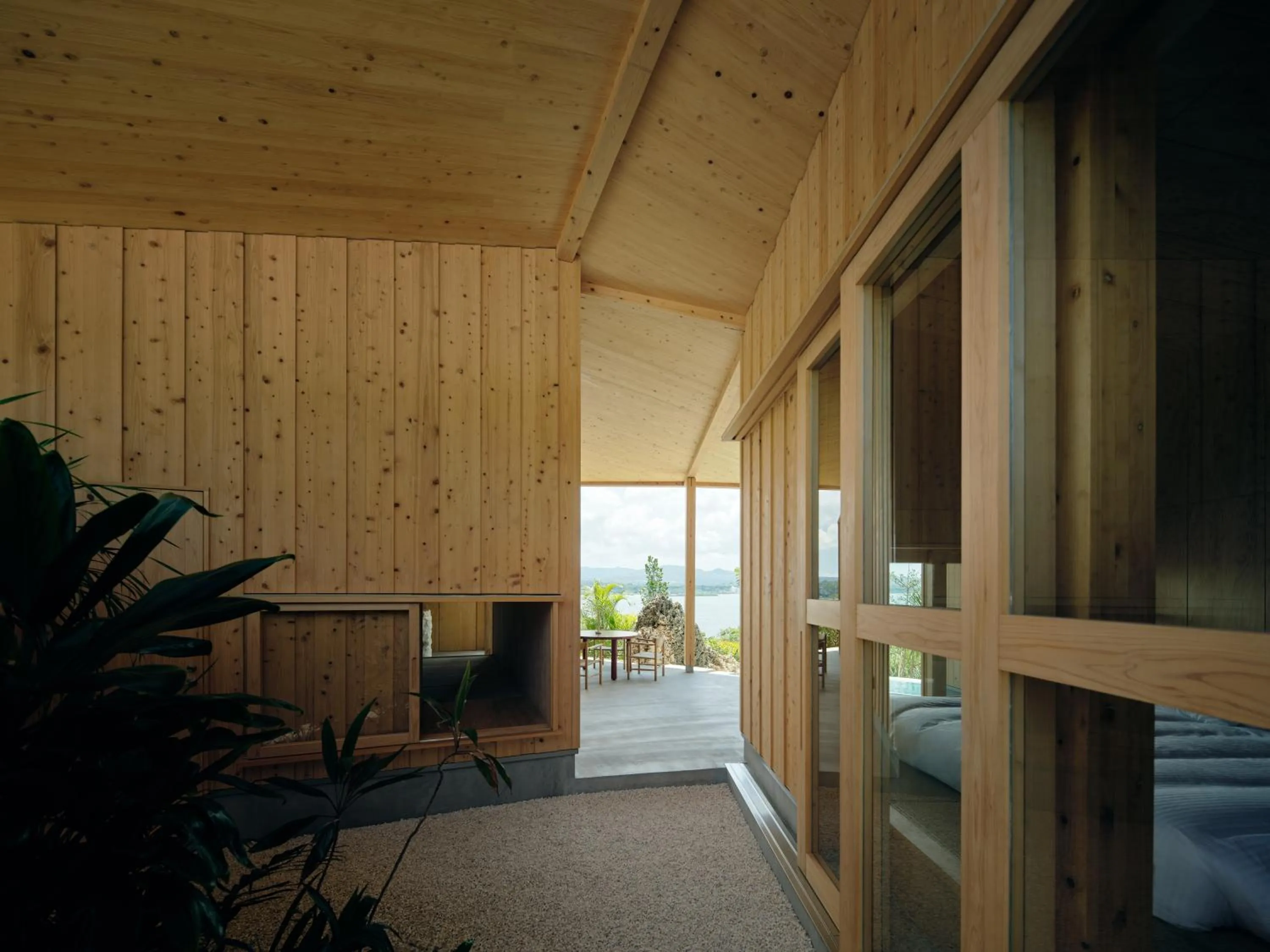 Garden in YAWN YARD Kouri Island