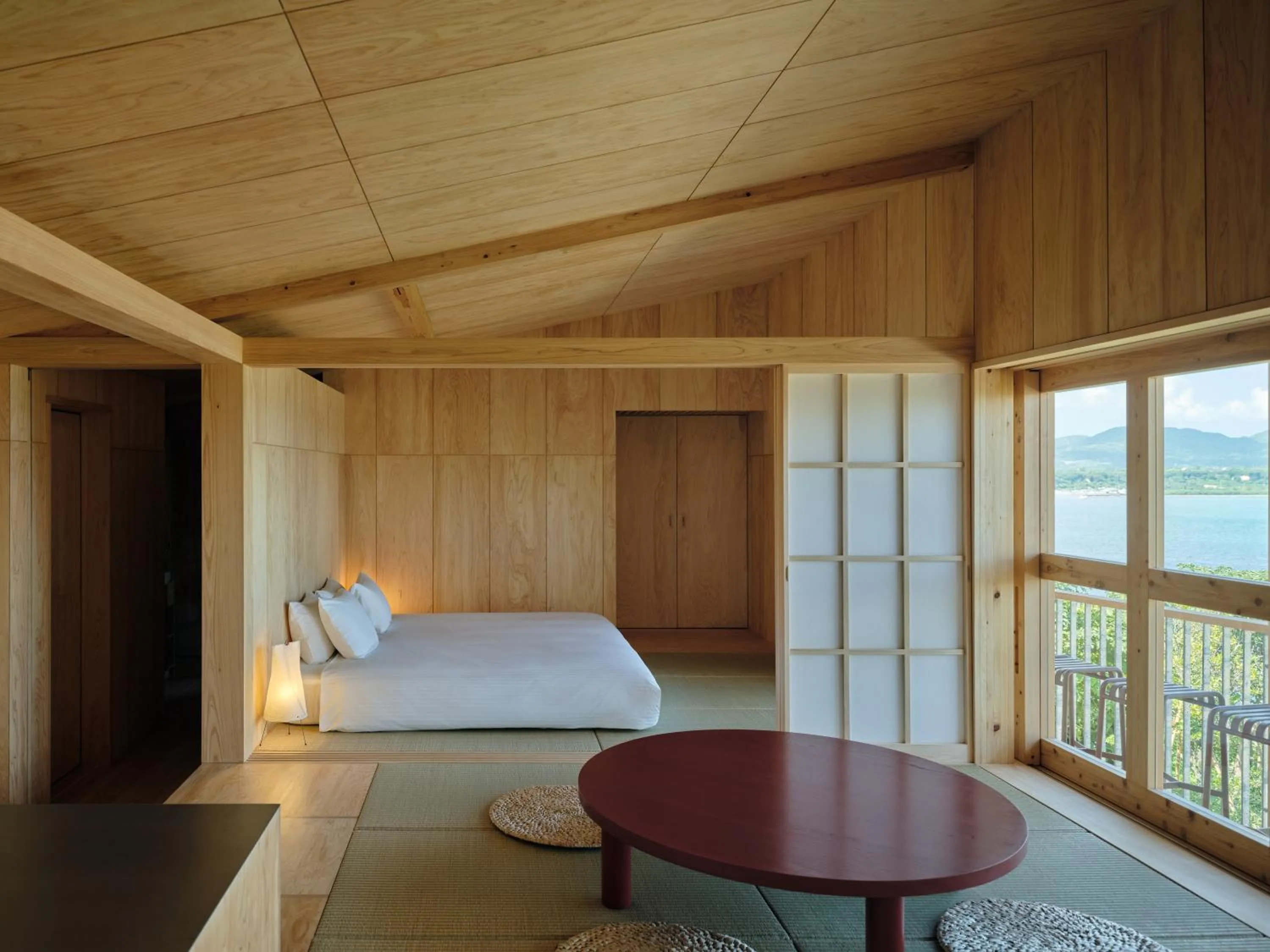 Bed in YAWN YARD Kouri Island