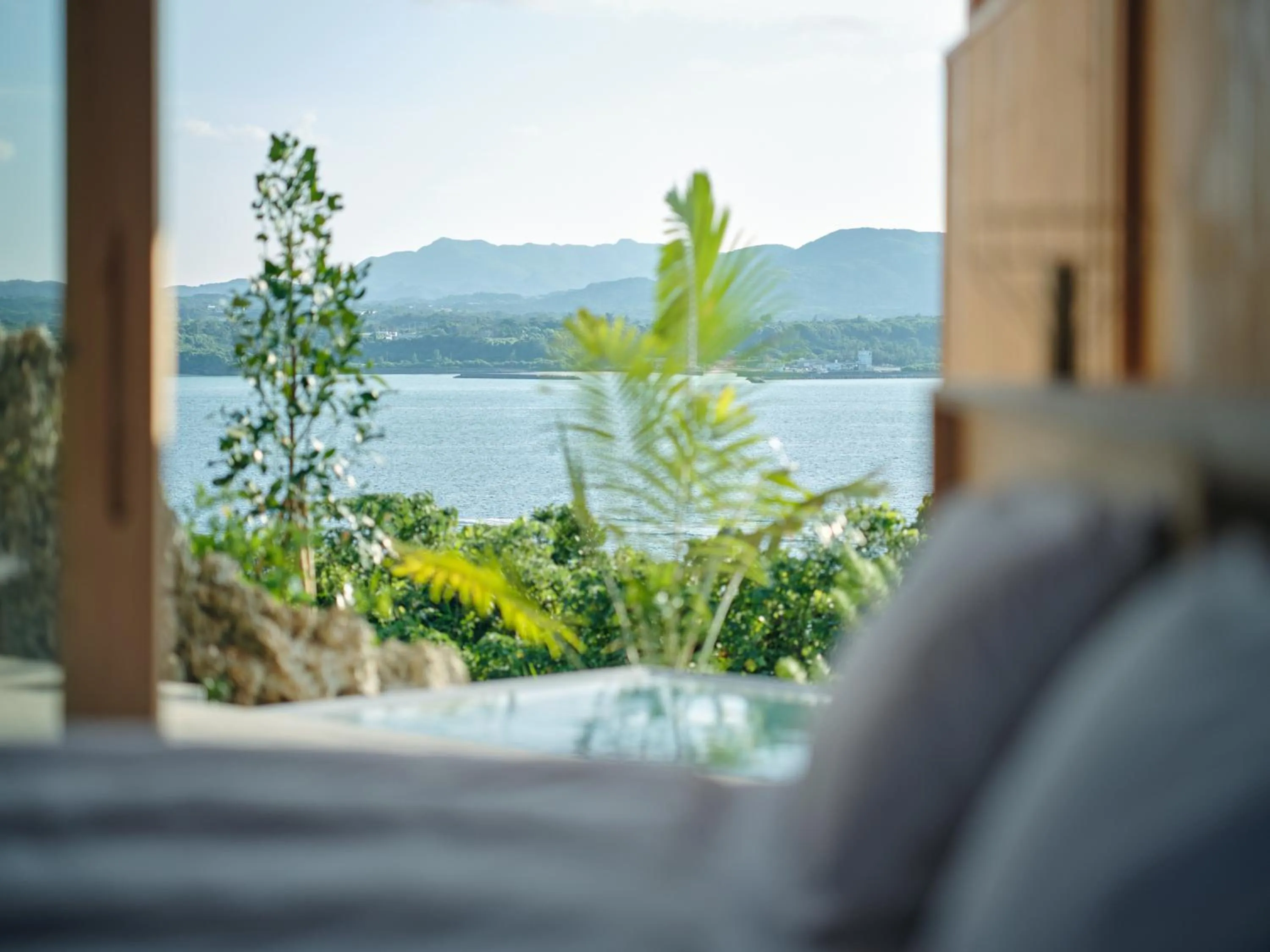 Bed in YAWN YARD Kouri Island