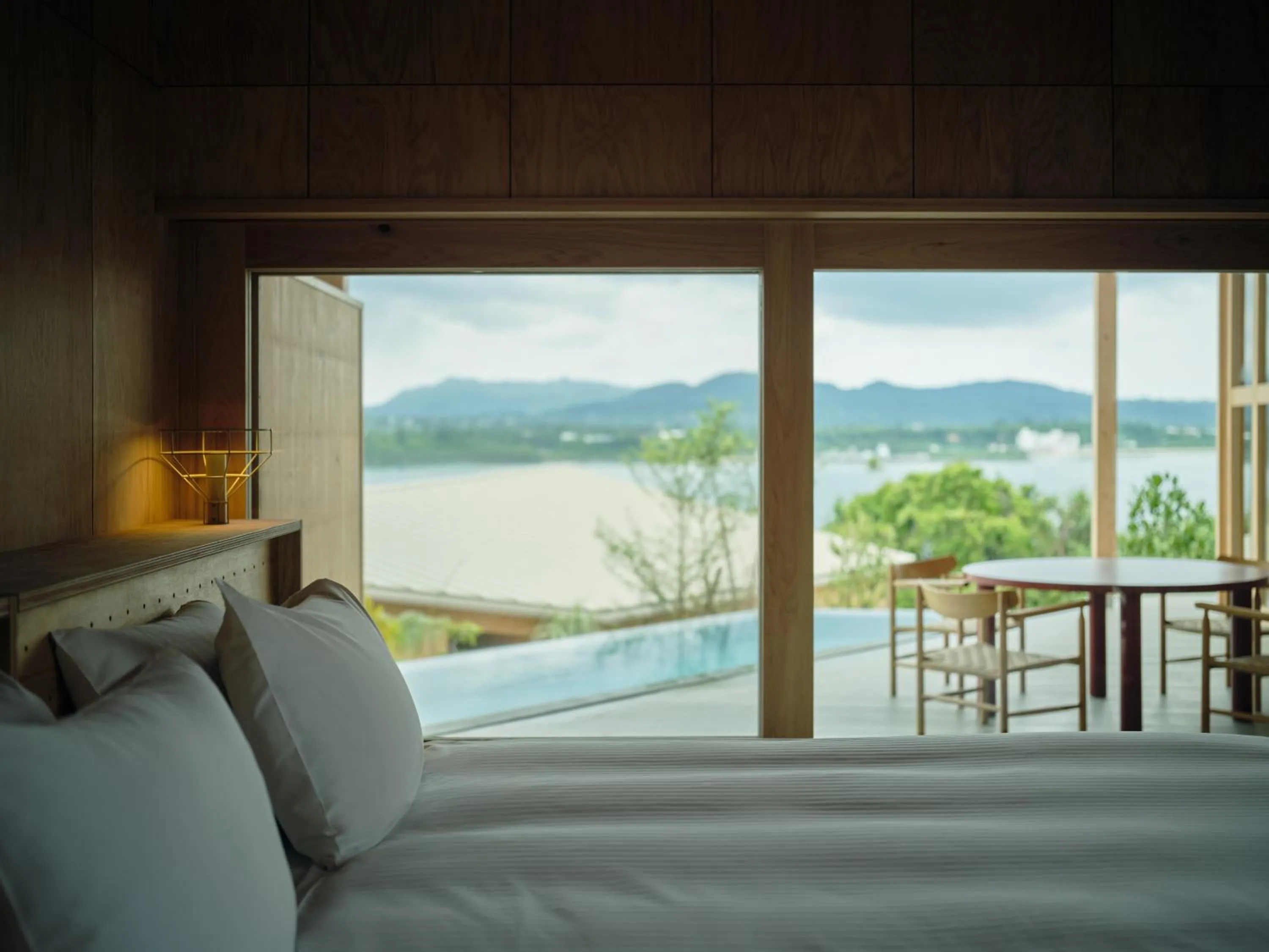 Bed in YAWN YARD Kouri Island