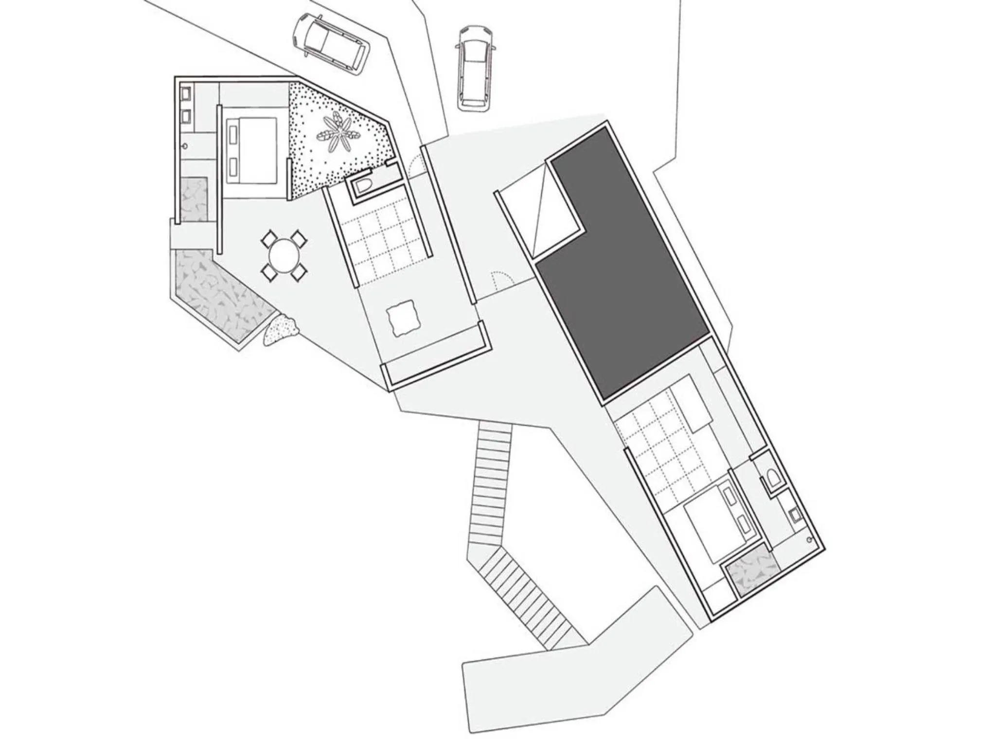 Floor plan in YAWN YARD Kouri Island