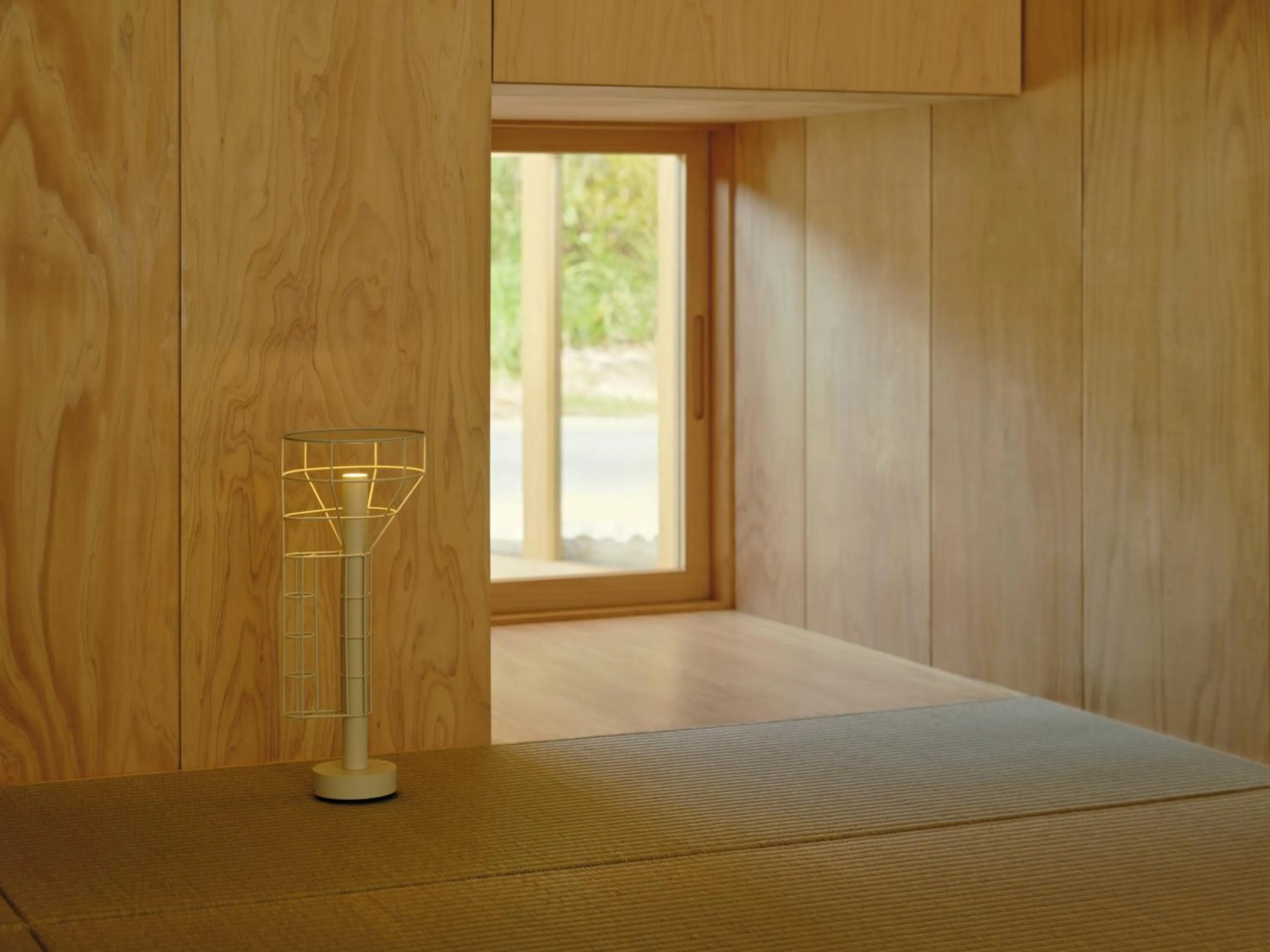 Decorative detail, Bed in YAWN YARD Kouri Island