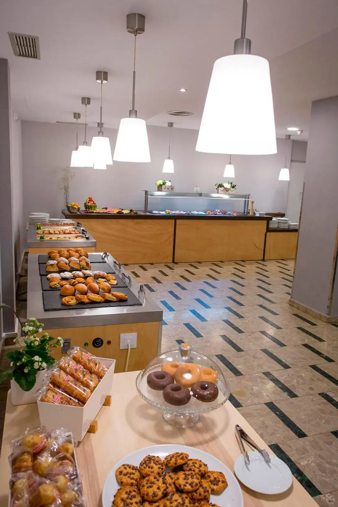 Buffet breakfast in Hotel Borgia Buffet breakfast in Hotel Borgia