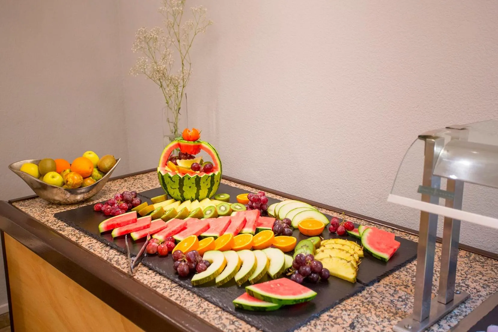 Buffet breakfast in Hotel Borgia