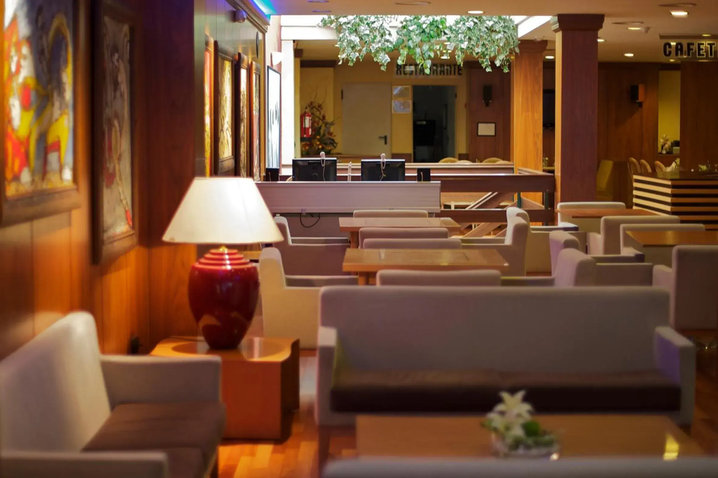 Lobby or reception in Hotel Borgia Lobby or reception in Hotel Borgia