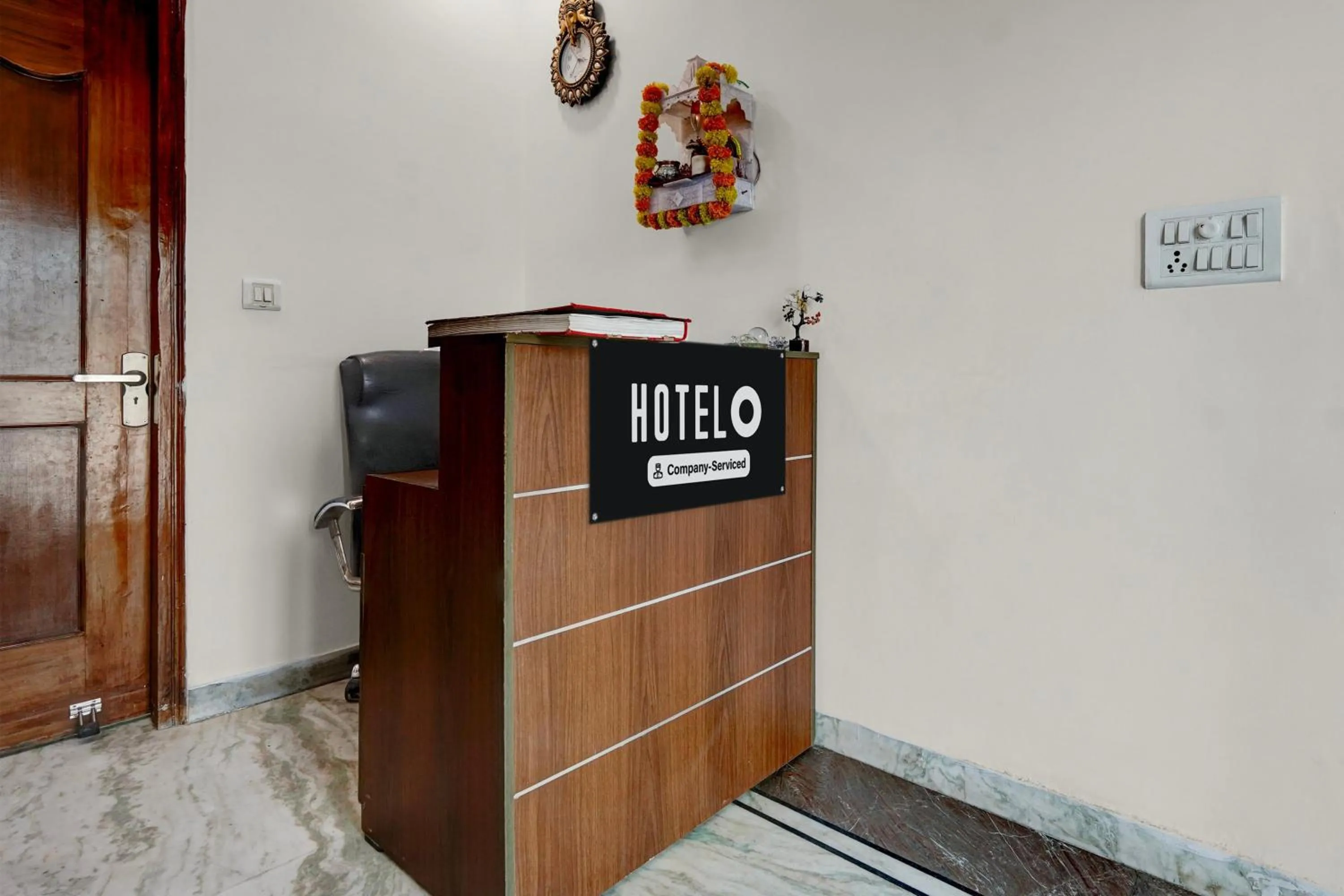 Lobby or reception in Super Hotel O Iskcon Temple Rohini Formerly Golden Key