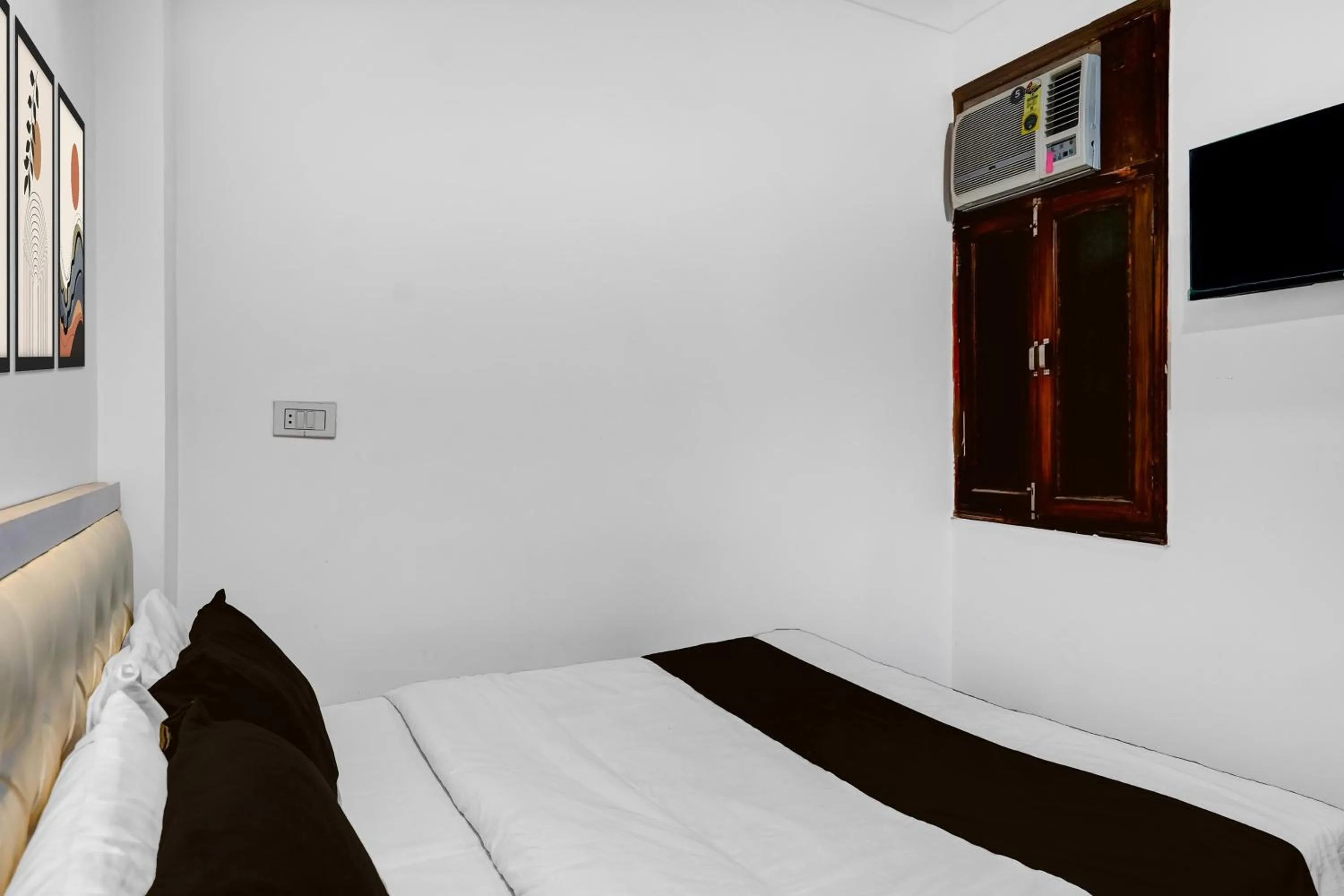 Bedroom, Bed in Hotel O Iskcon Temple Rohini Formerly Golden Key