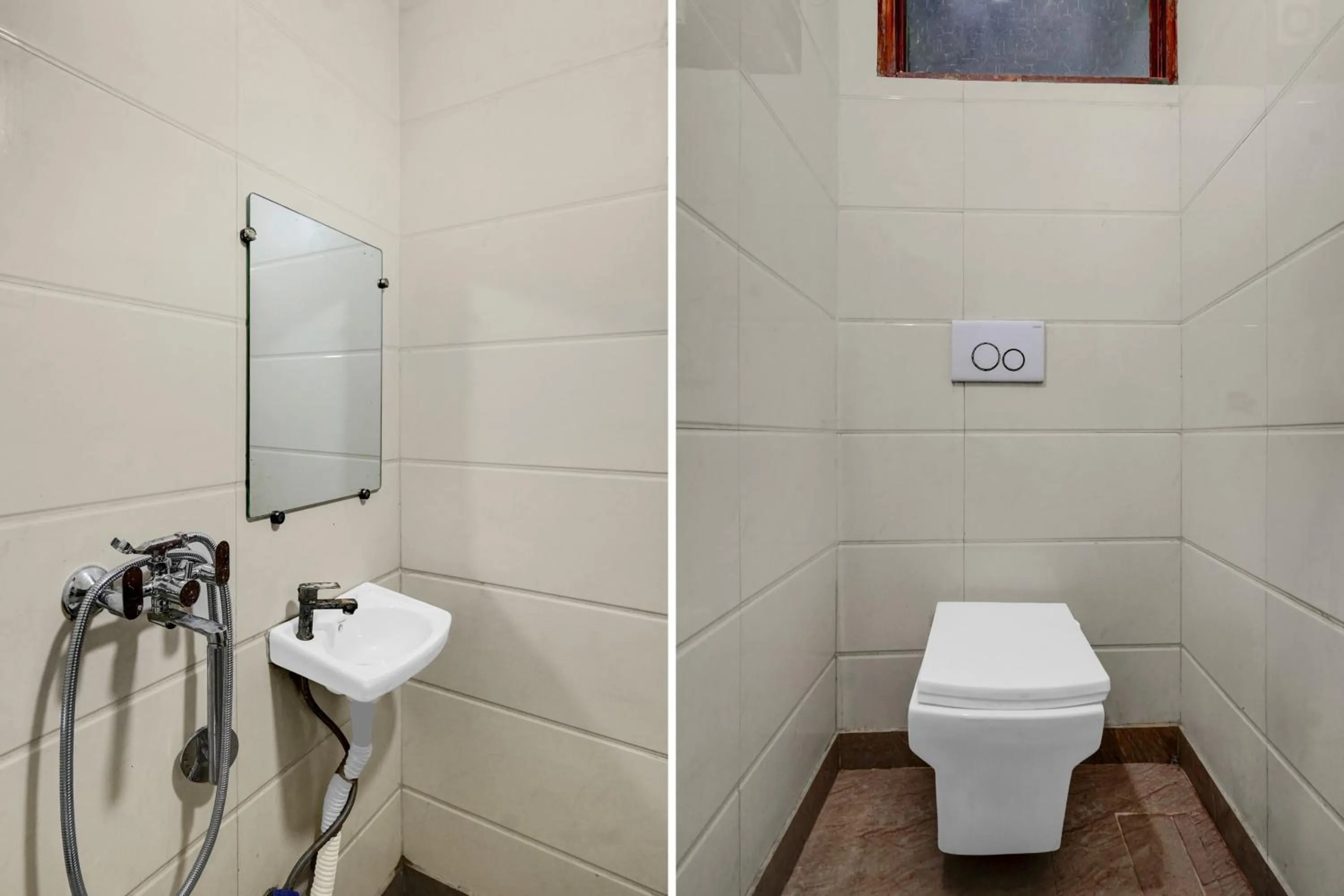 Bathroom in Hotel O Iskcon Temple Rohini Formerly Golden Key