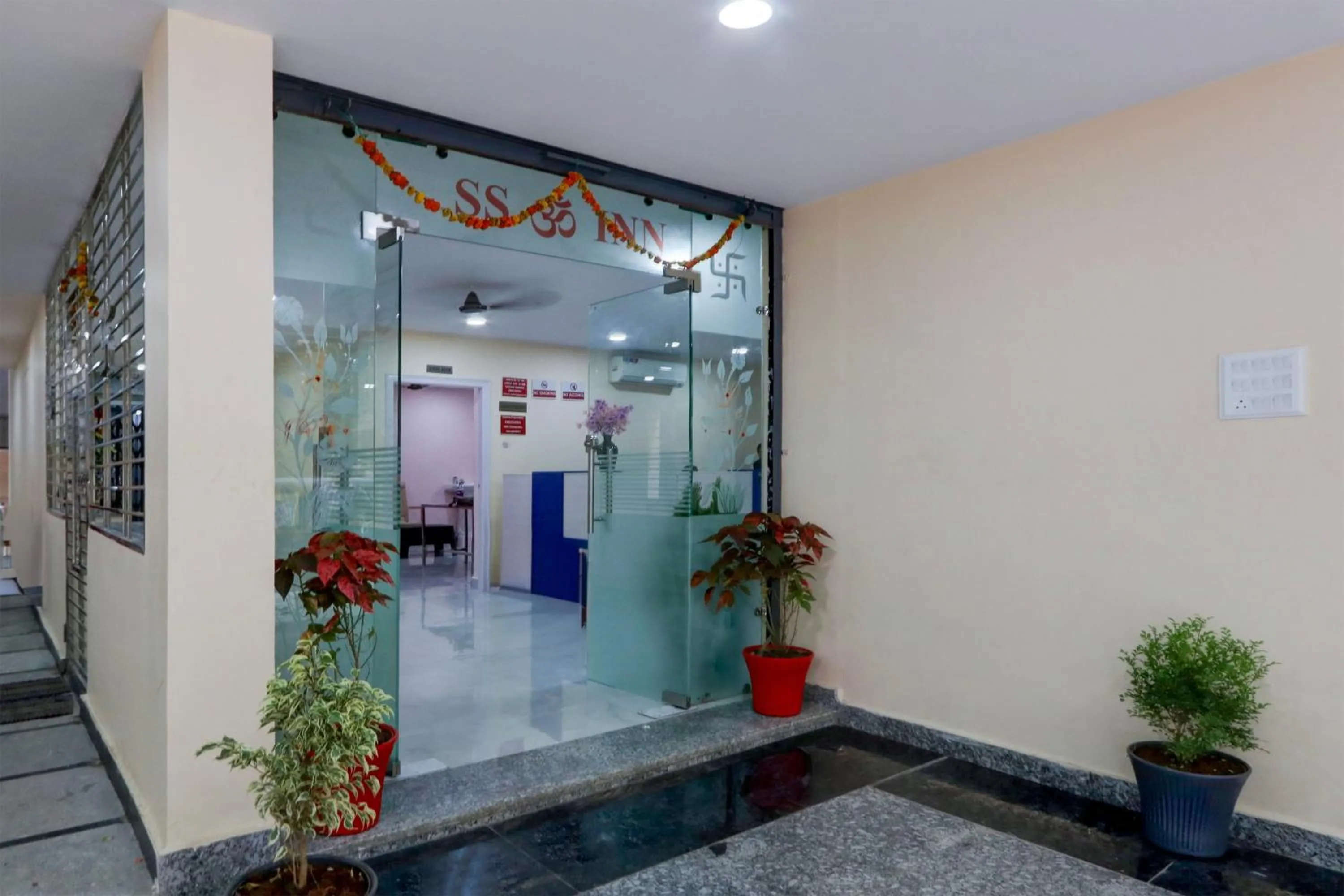 Facade/entrance in Hotel O Ss ome inn ultra luxury rooms