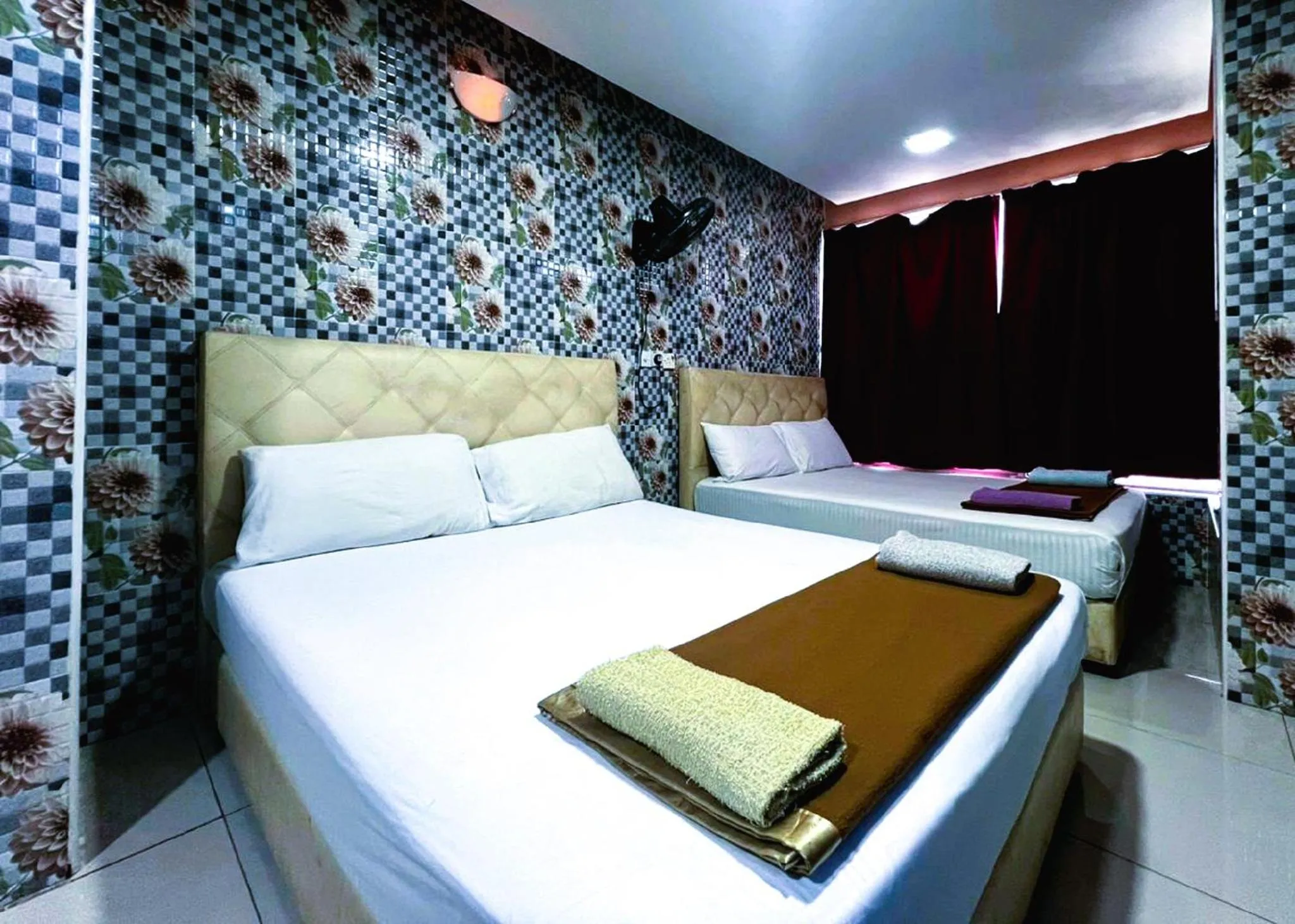 Bed in Seri Rawang Hotel
