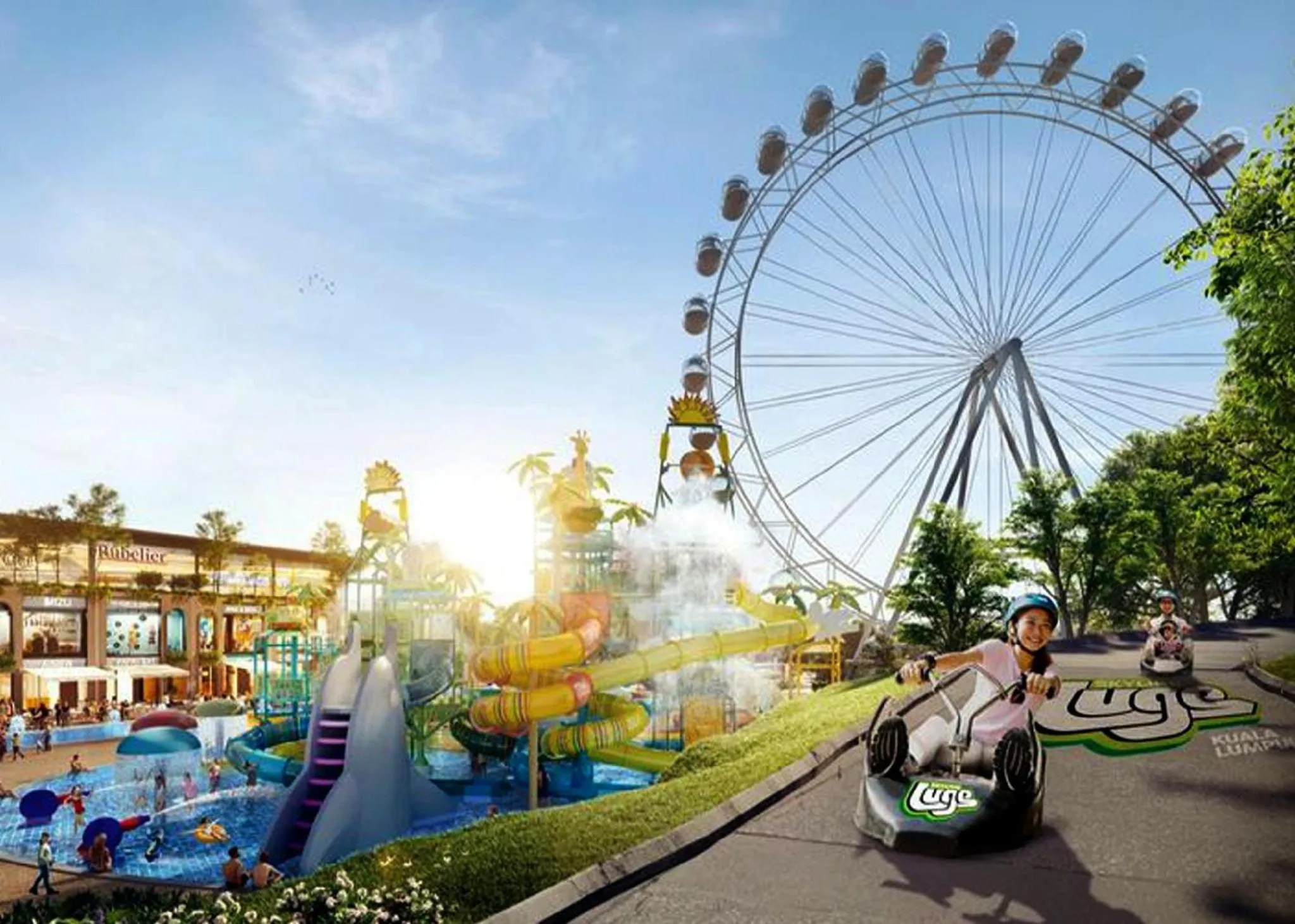 Natural landscape in Seri Rawang Hotel