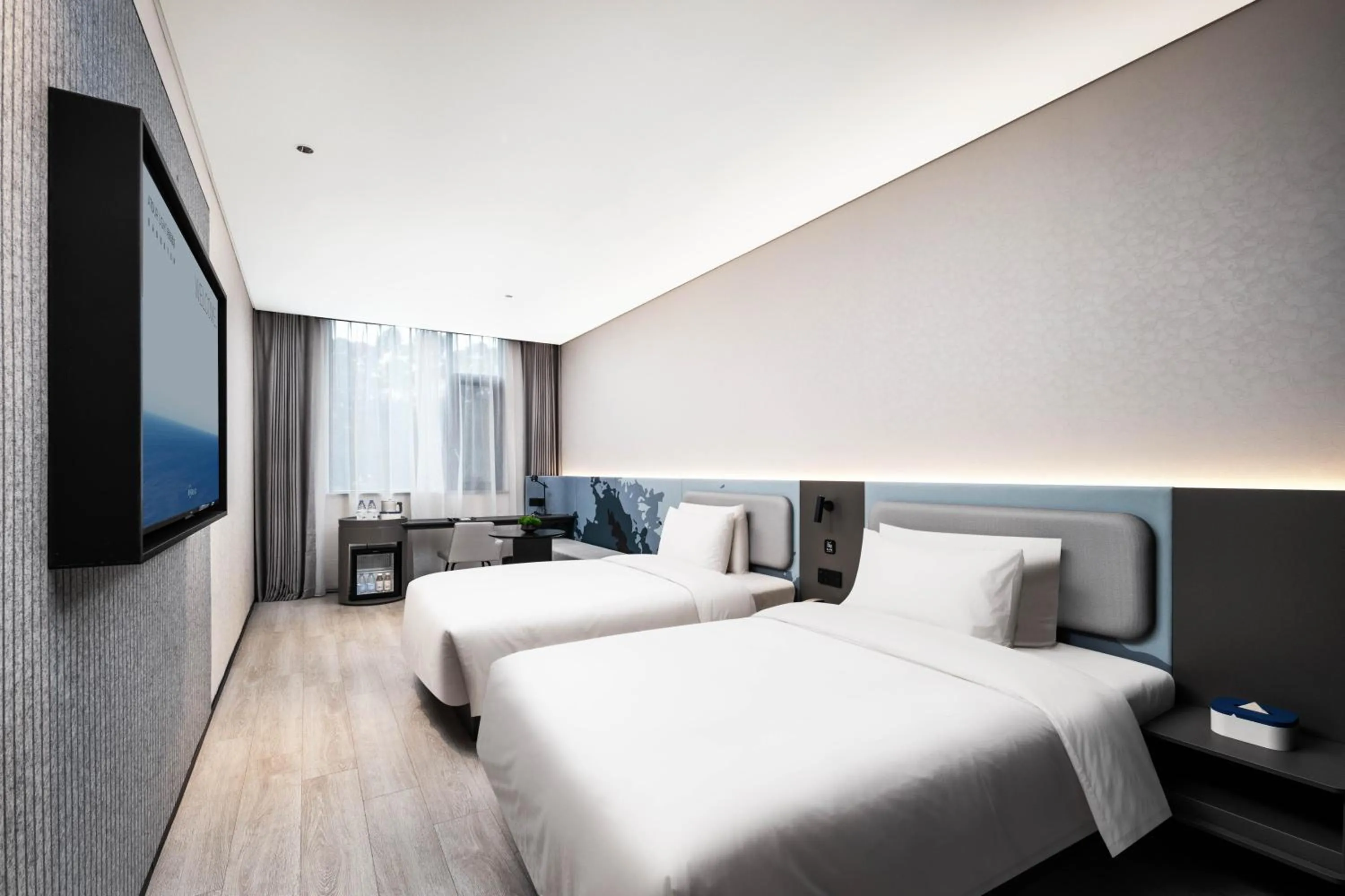 Property building, Bed in Atour Light Hotel Shenzhen Nanshan Science and Technology Park Changyuan