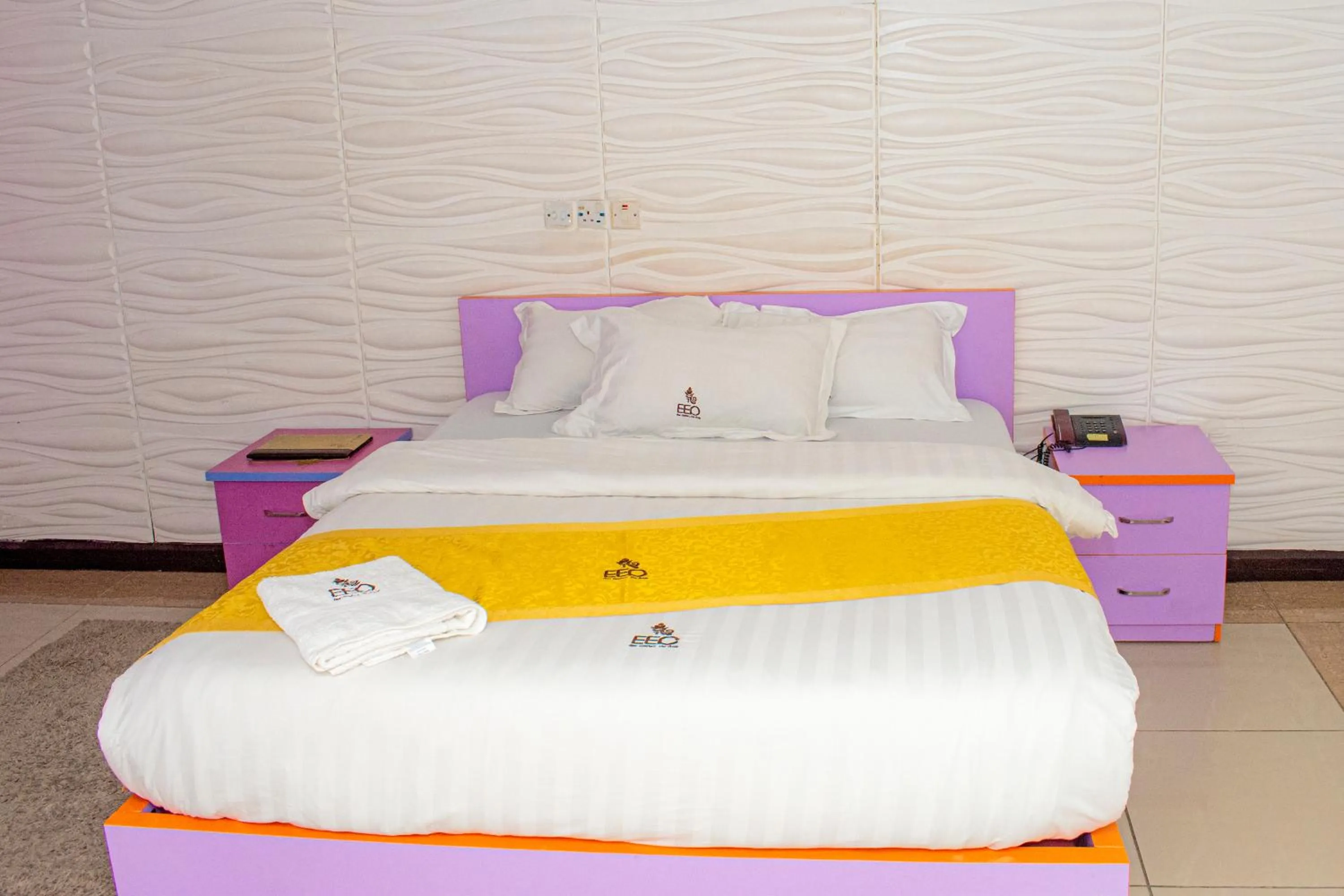 Bed in EED Pension Boutique Hotel
