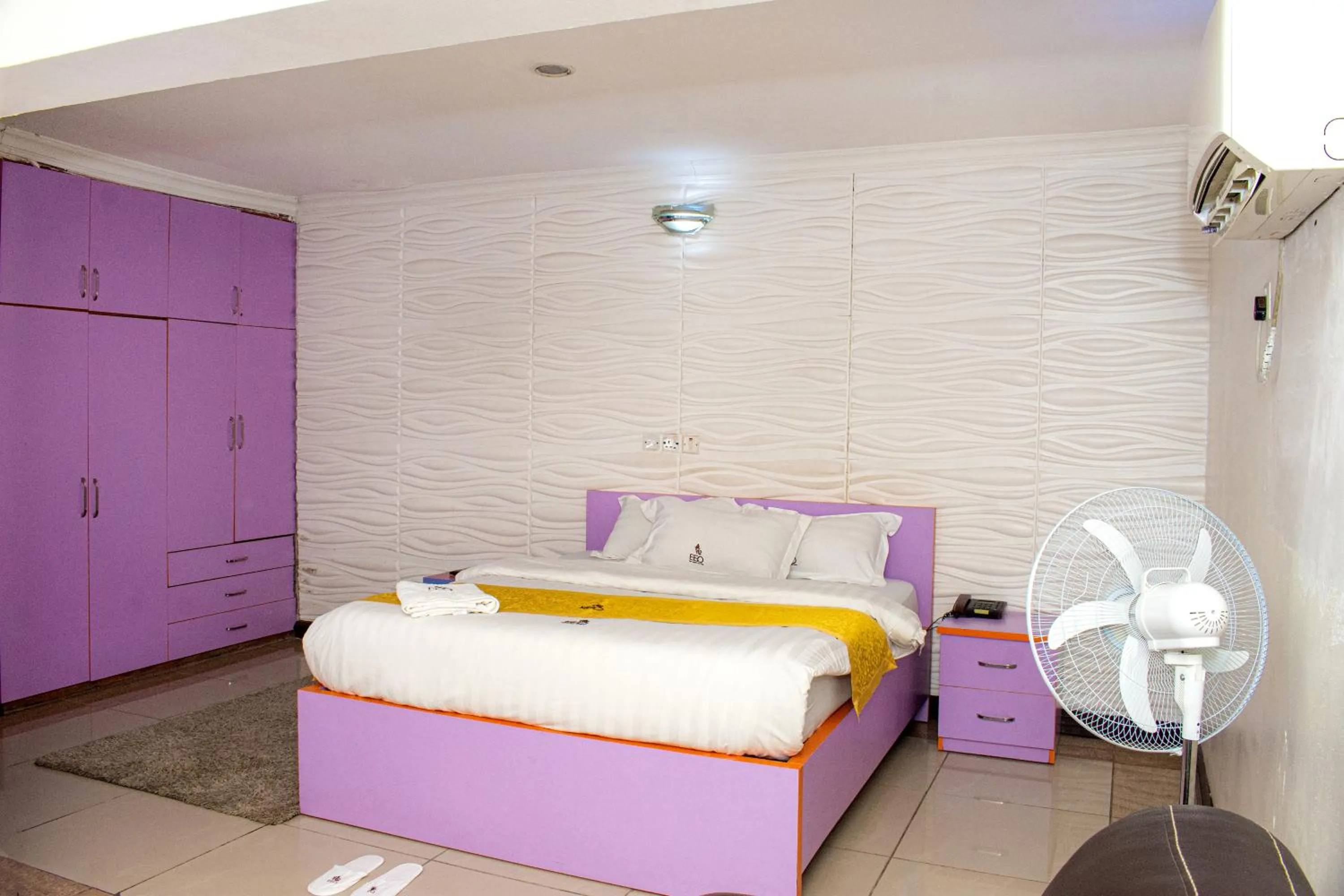 Bed in EED Pension Boutique Hotel
