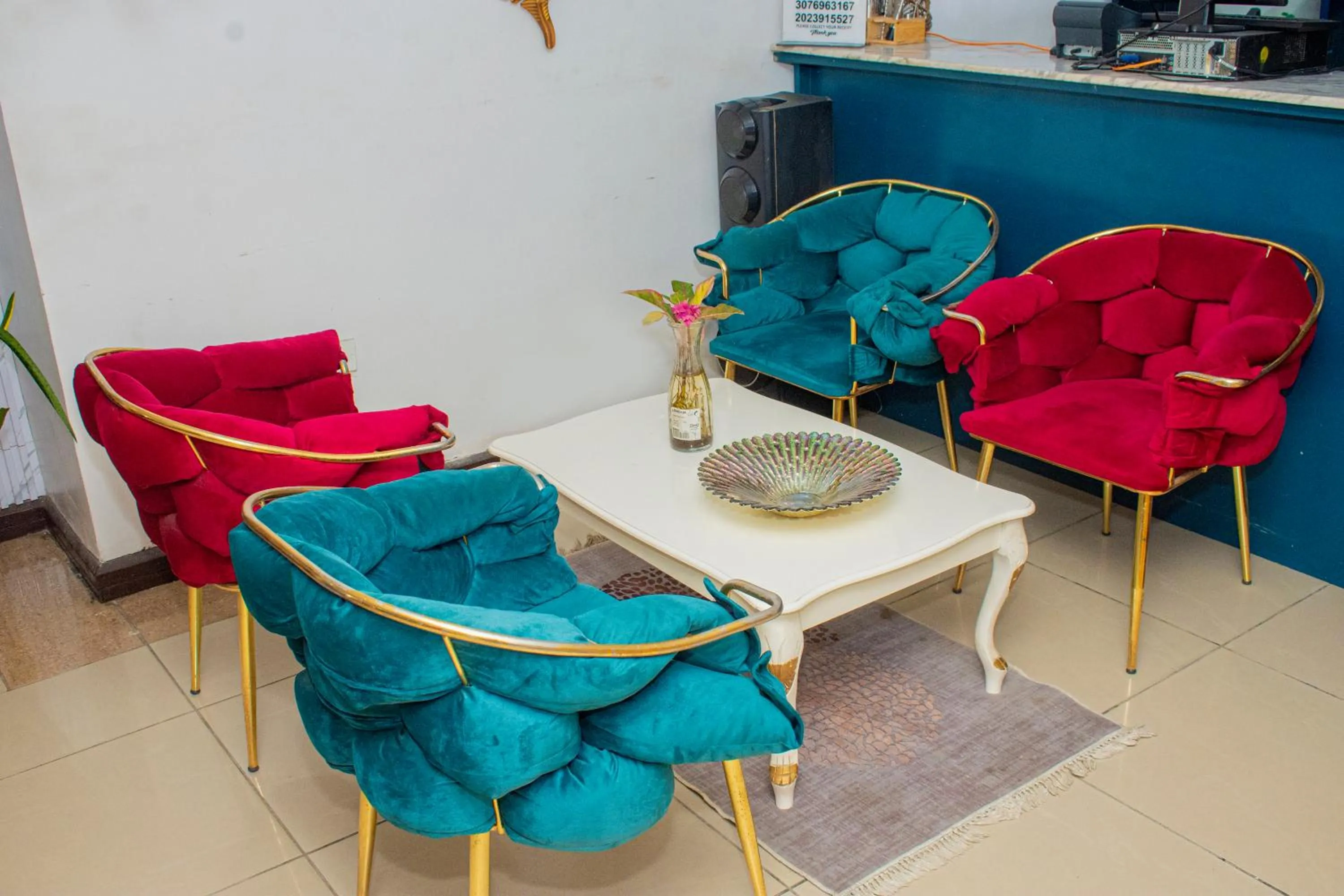 Decorative detail in EED Pension Boutique Hotel