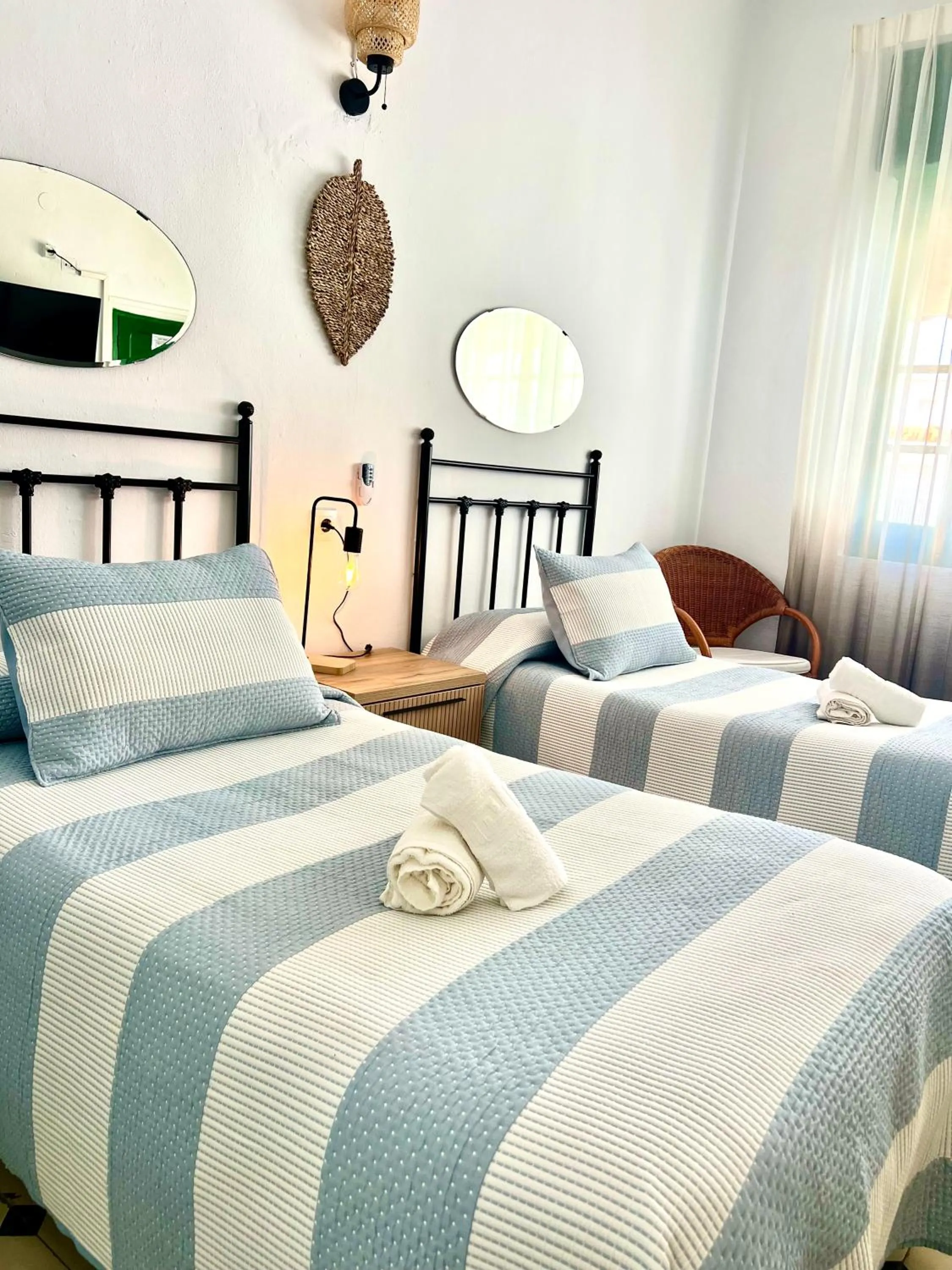 Photo of the whole room, Bed in Hostal El Faro