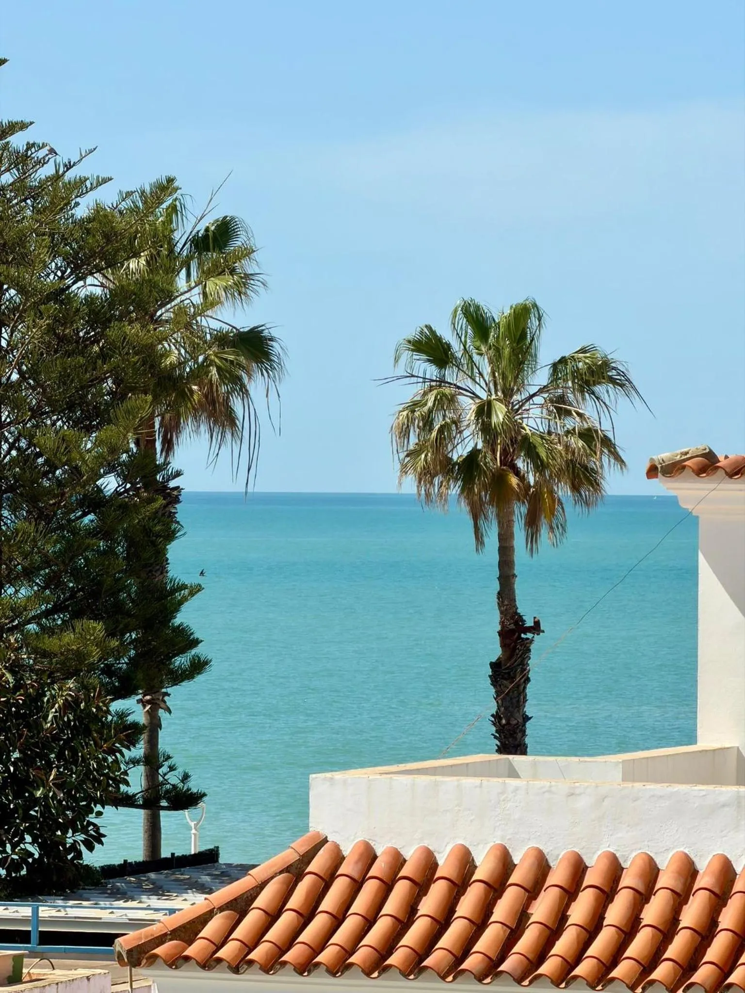 Sea view in Hostal El Faro