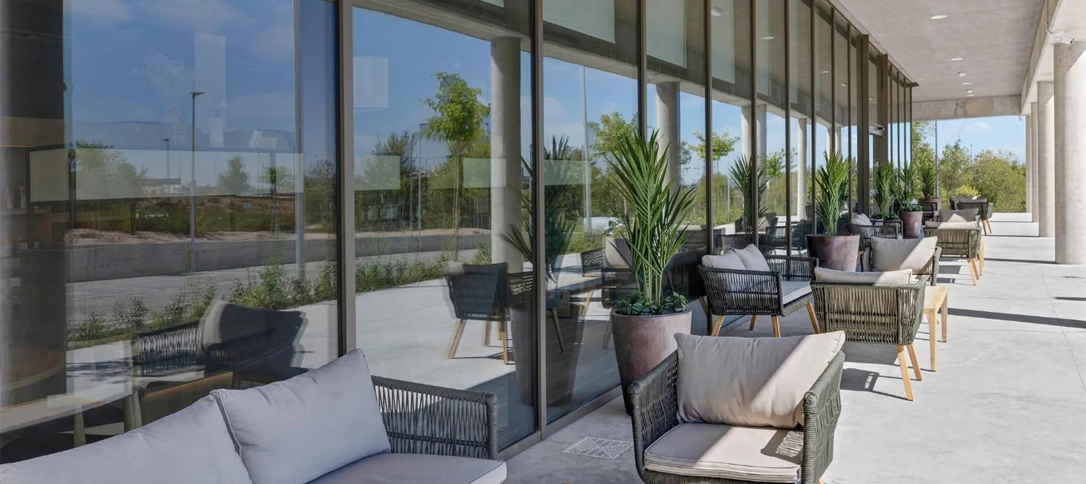 Balcony/Terrace in B&B HOTEL Madrid Tres Cantos