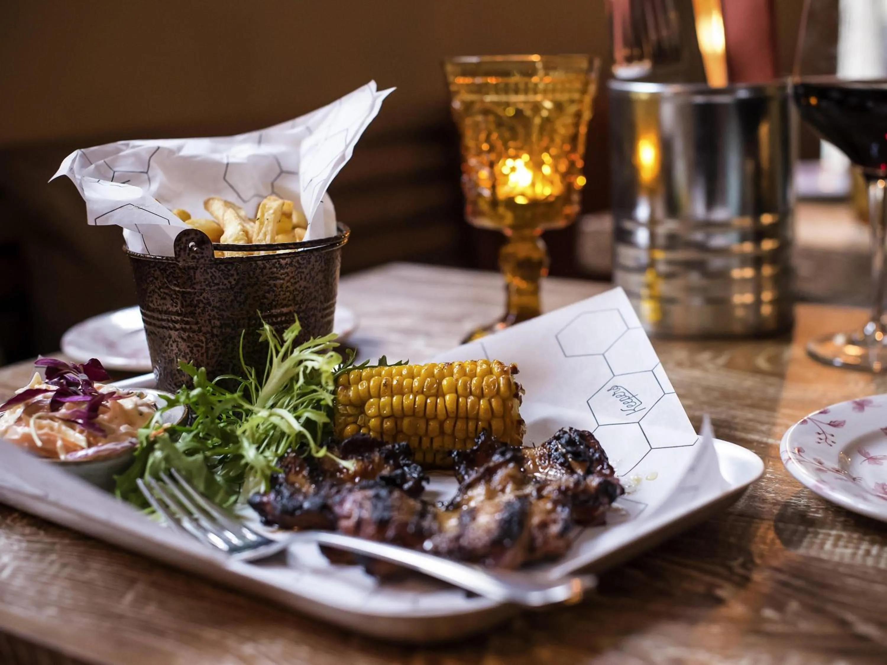 Restaurant/places to eat in Mercure Oxford Eastgate Hotel