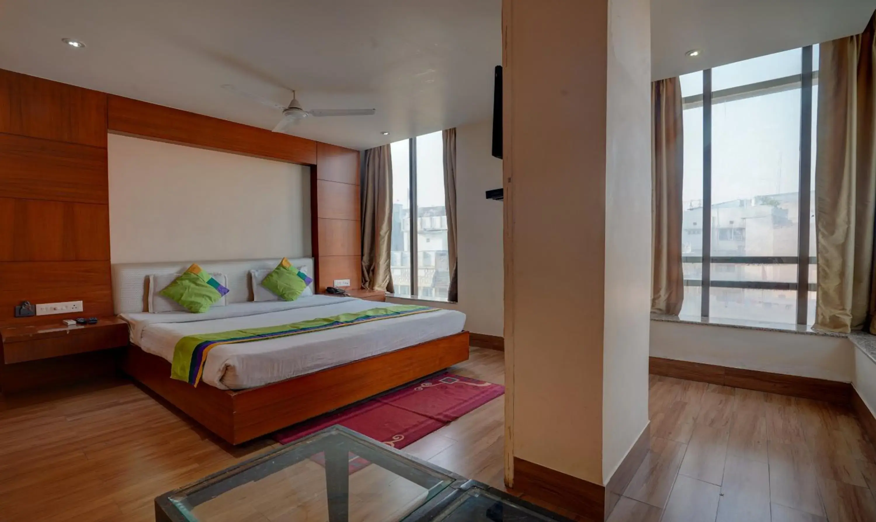 Bedroom, Bed in Treebo B&B Bedroom, Bed in Treebo B&B