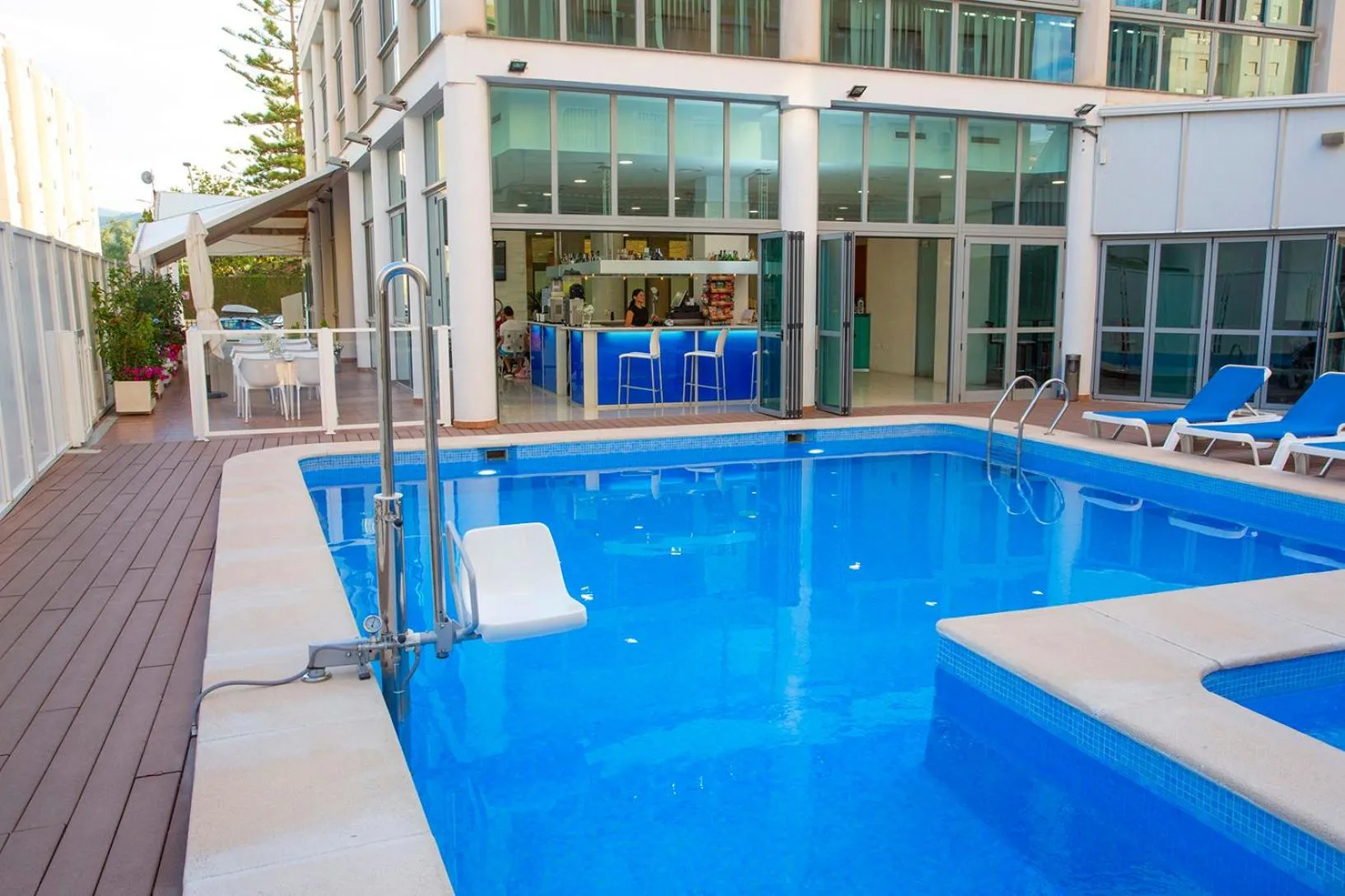 Swimming pool in Hotel Don Pablo