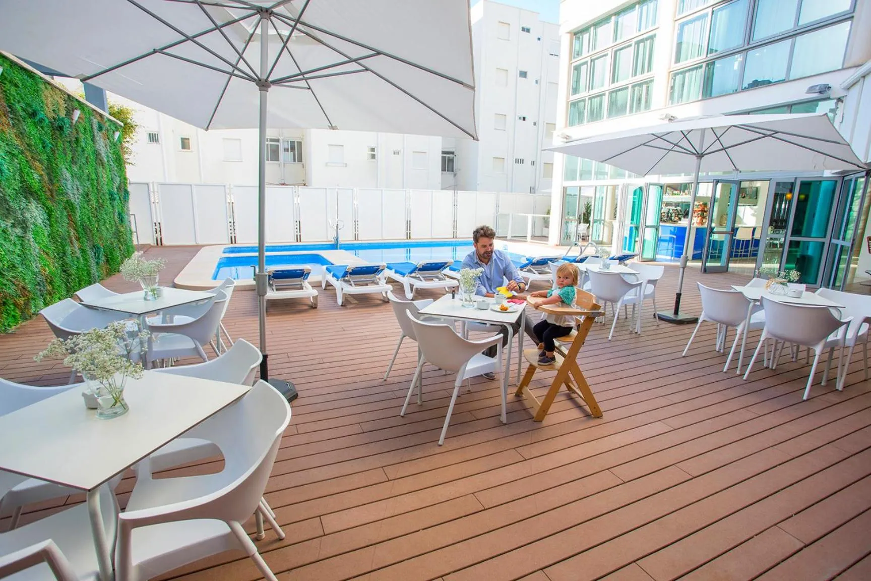 Balcony/Terrace in Hotel Don Pablo