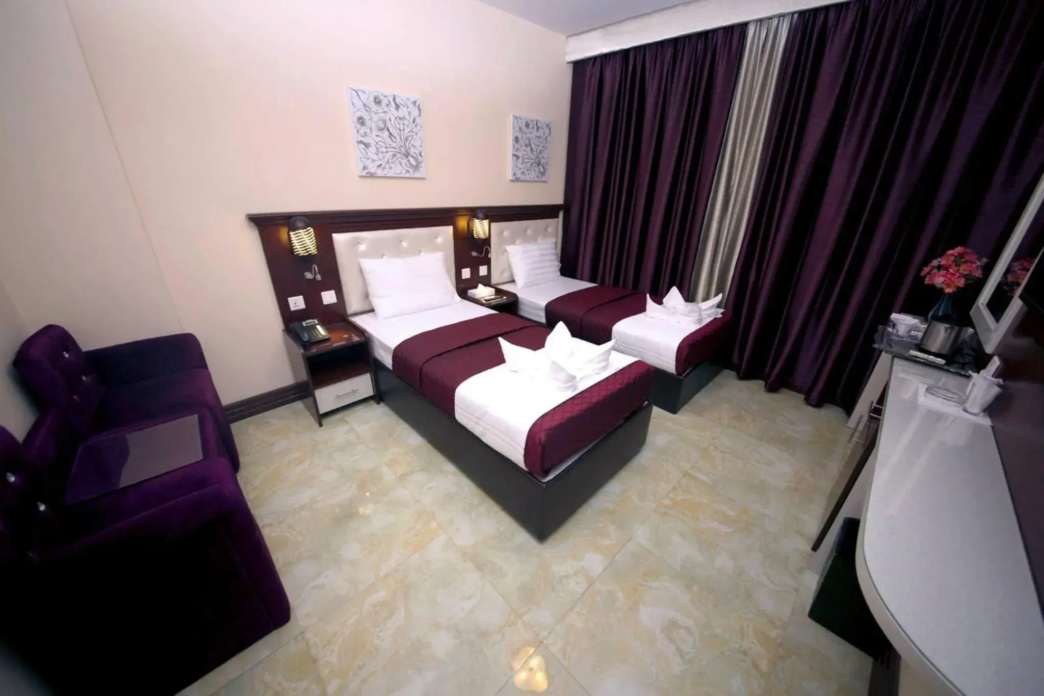 Bed in Mariana Hotel Bed in Mariana Hotel