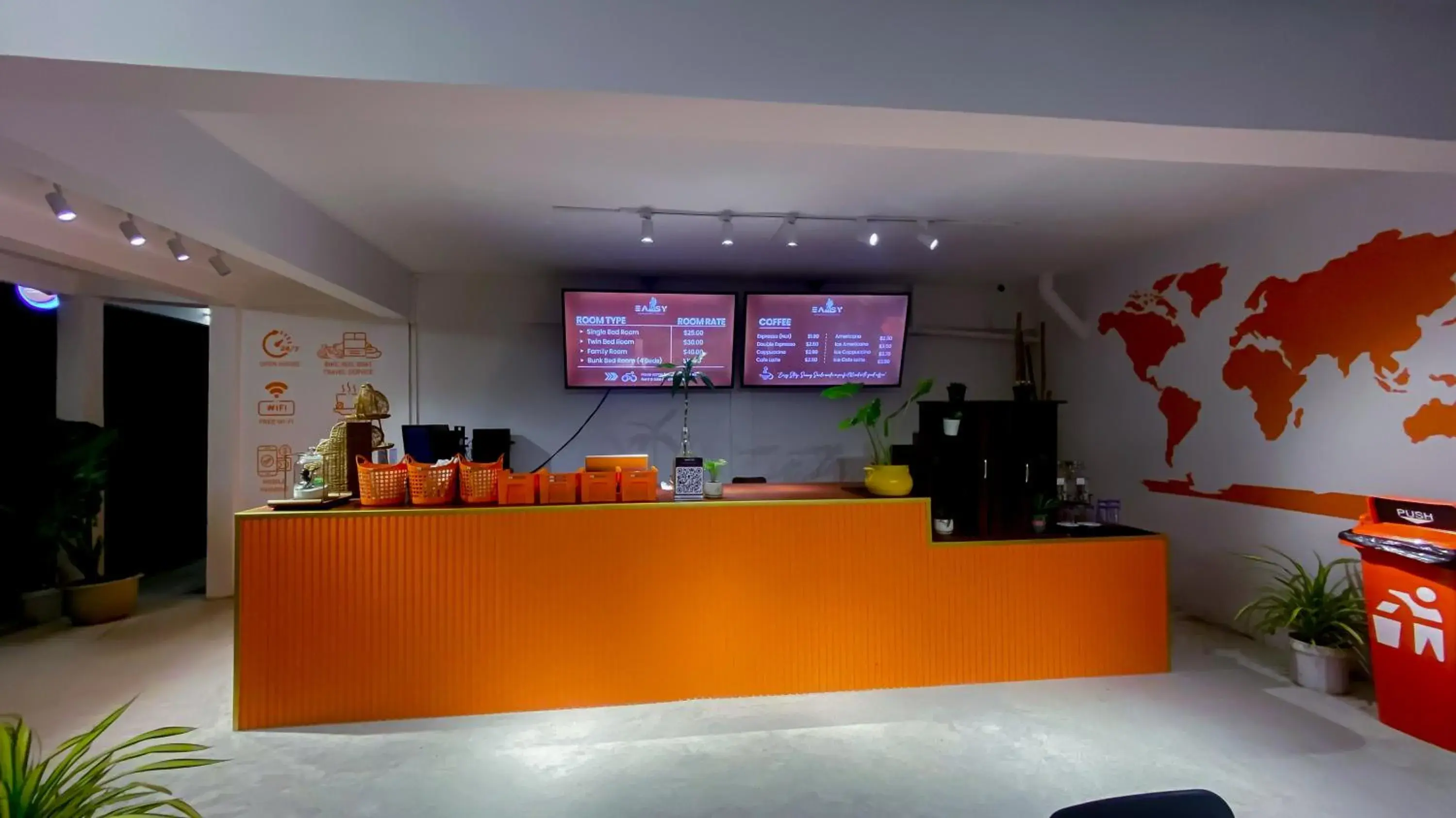 Lobby or reception in Easy Backpackers Paradise Lobby or reception in Easy Backpackers Paradise