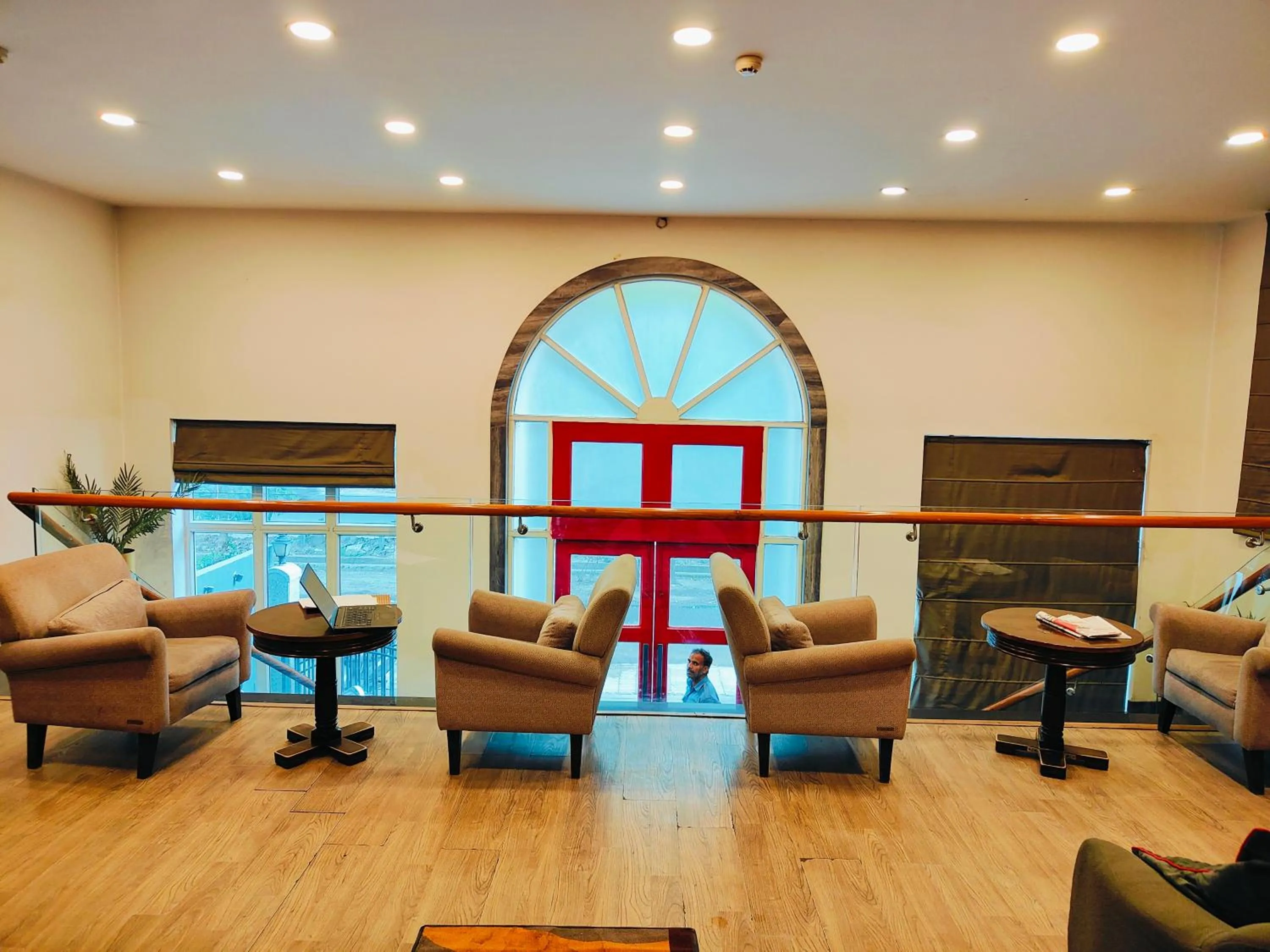 Seating area in Hotel La Maison