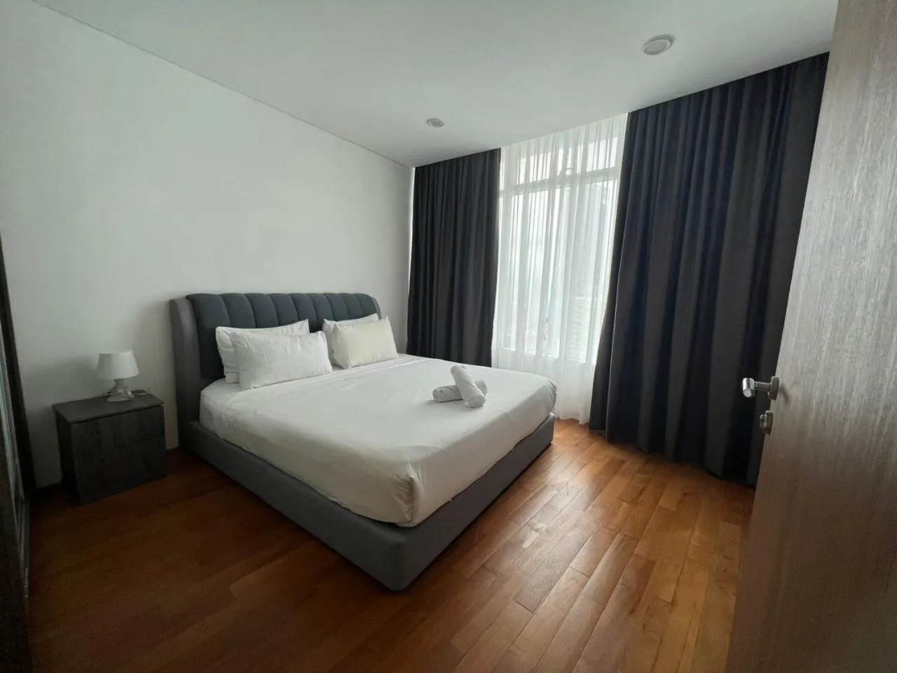 Bed in Vortex Suites KLCC City Center