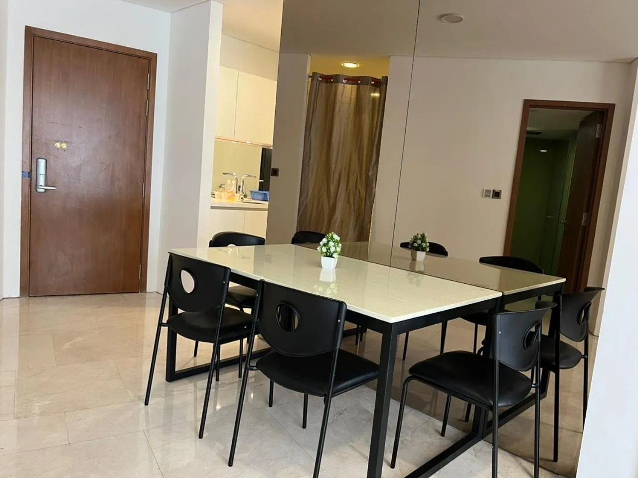 Seating area in Vortex Suites KLCC City Center