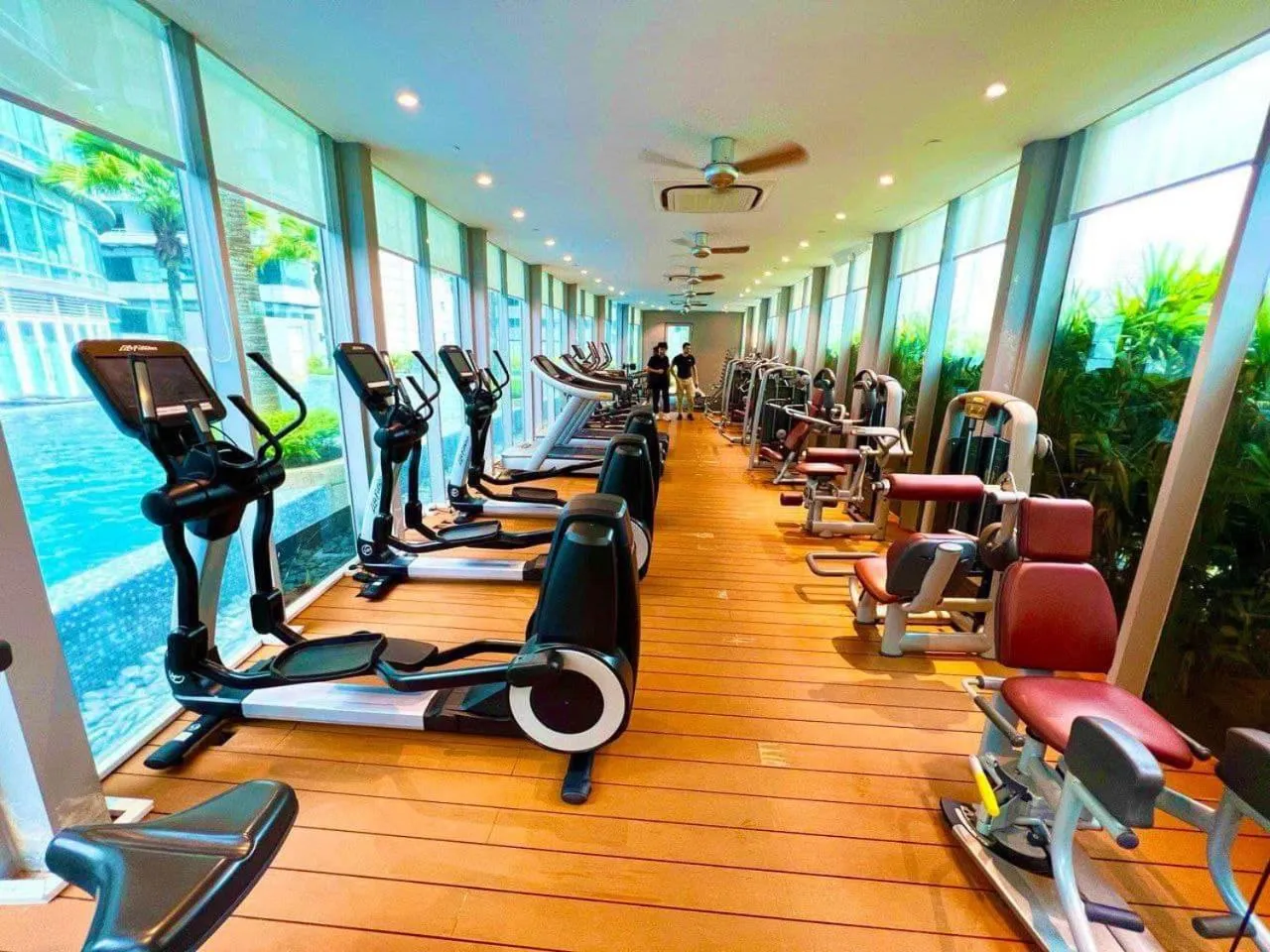 Fitness centre/facilities in Vortex Suites KLCC City Center