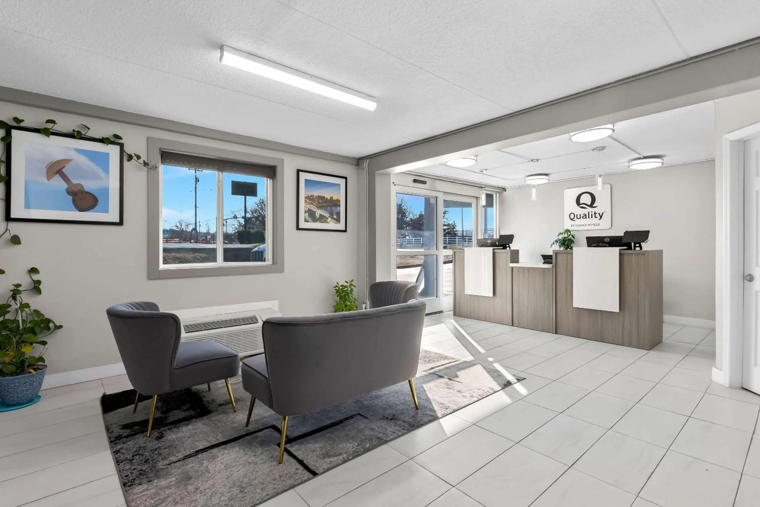 Lobby or reception in Quality Inn Nashville - Opryland Area