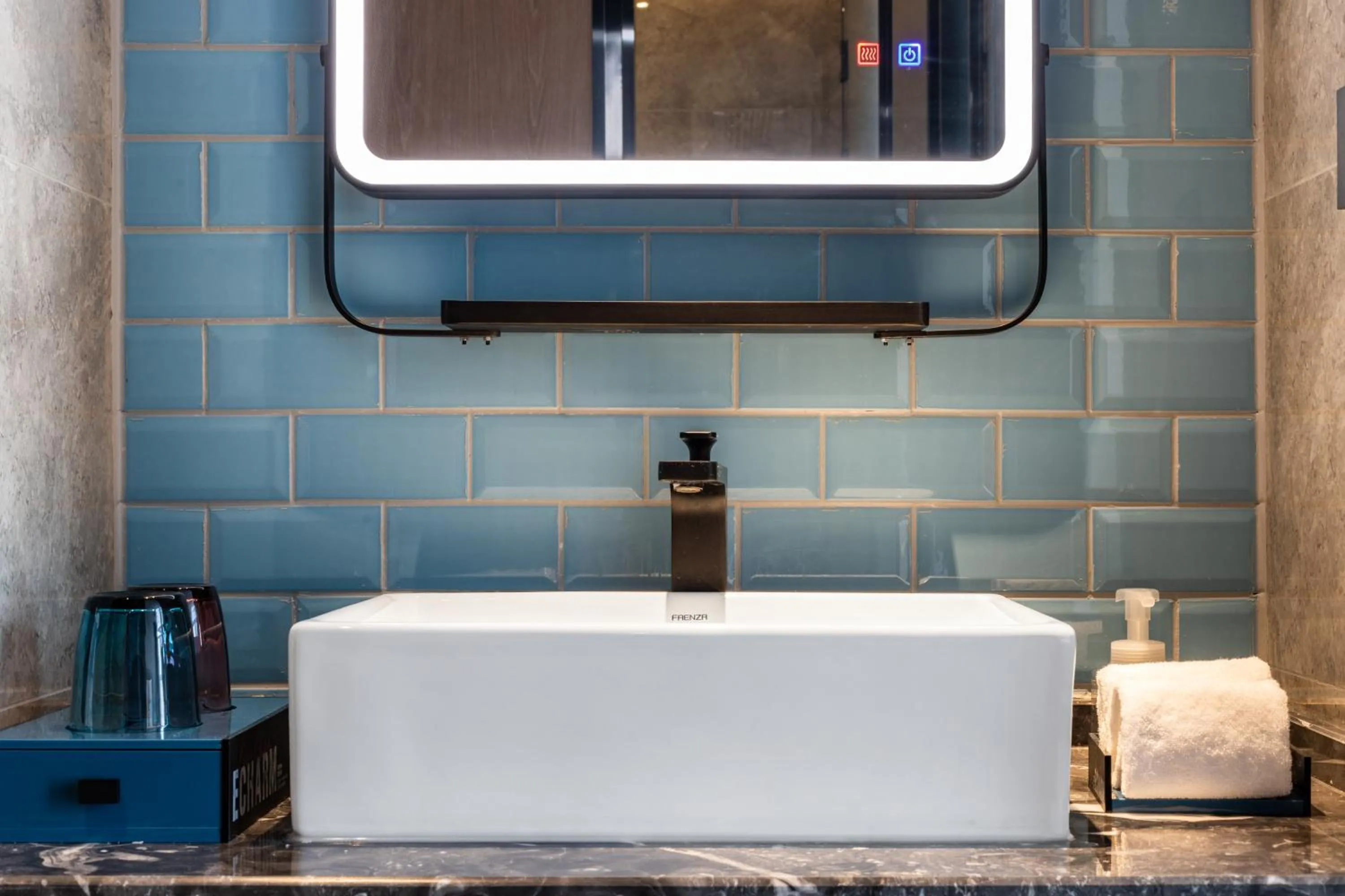 Bathroom in Echarm Hotel Yichang East Railway Station