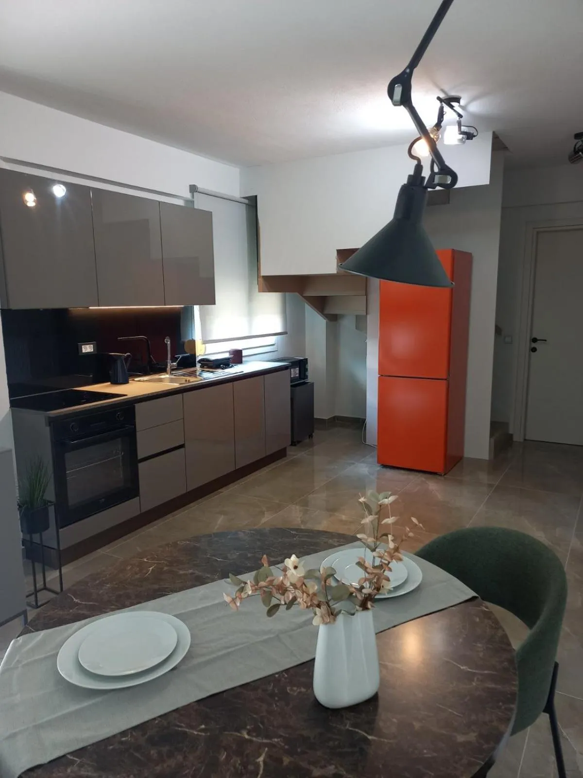Dining area in AK Apartments Ioa