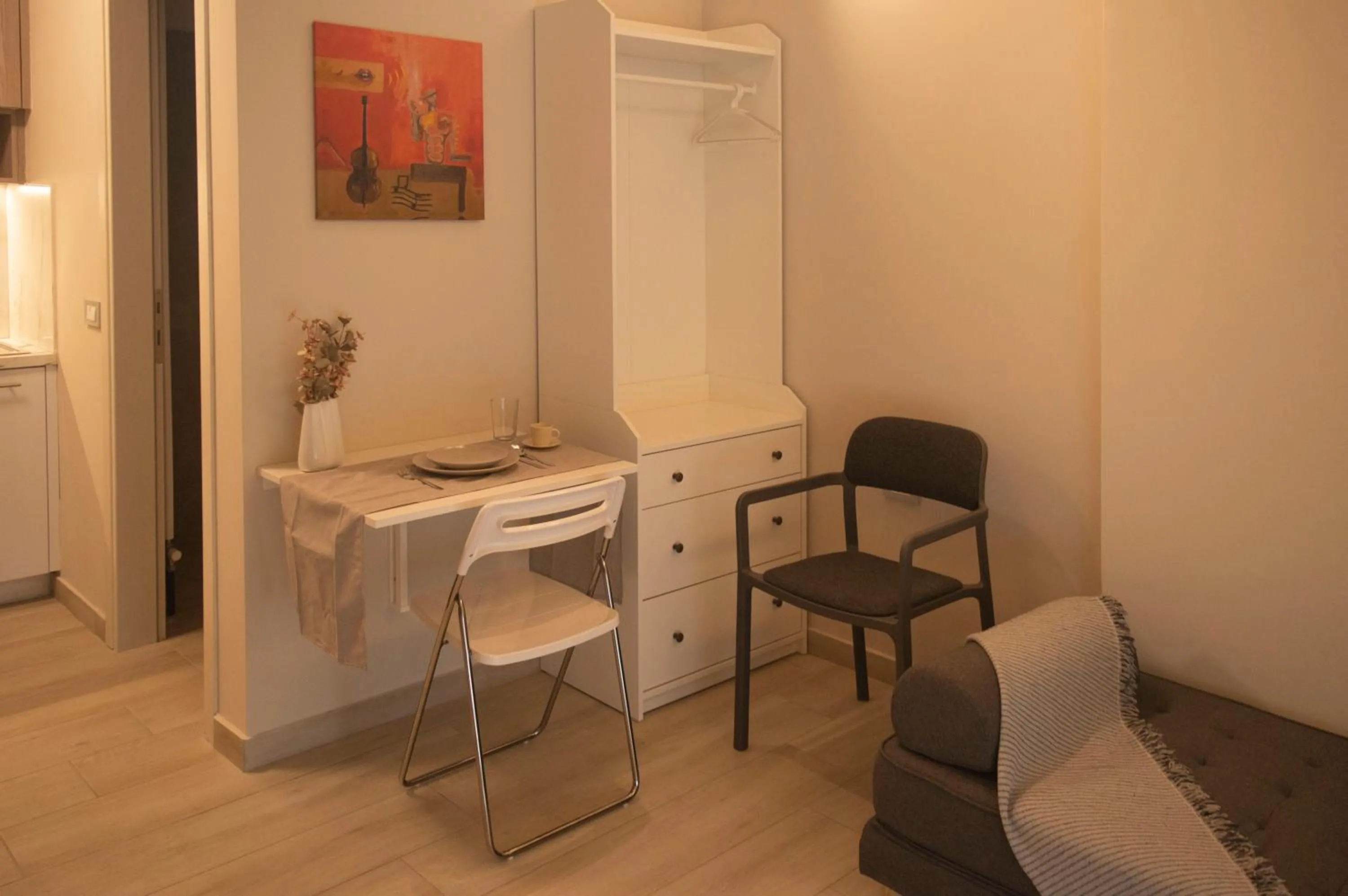 Dining area in AK Apartments Ioa