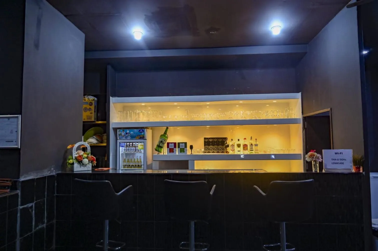 Lounge or bar in Le Manate