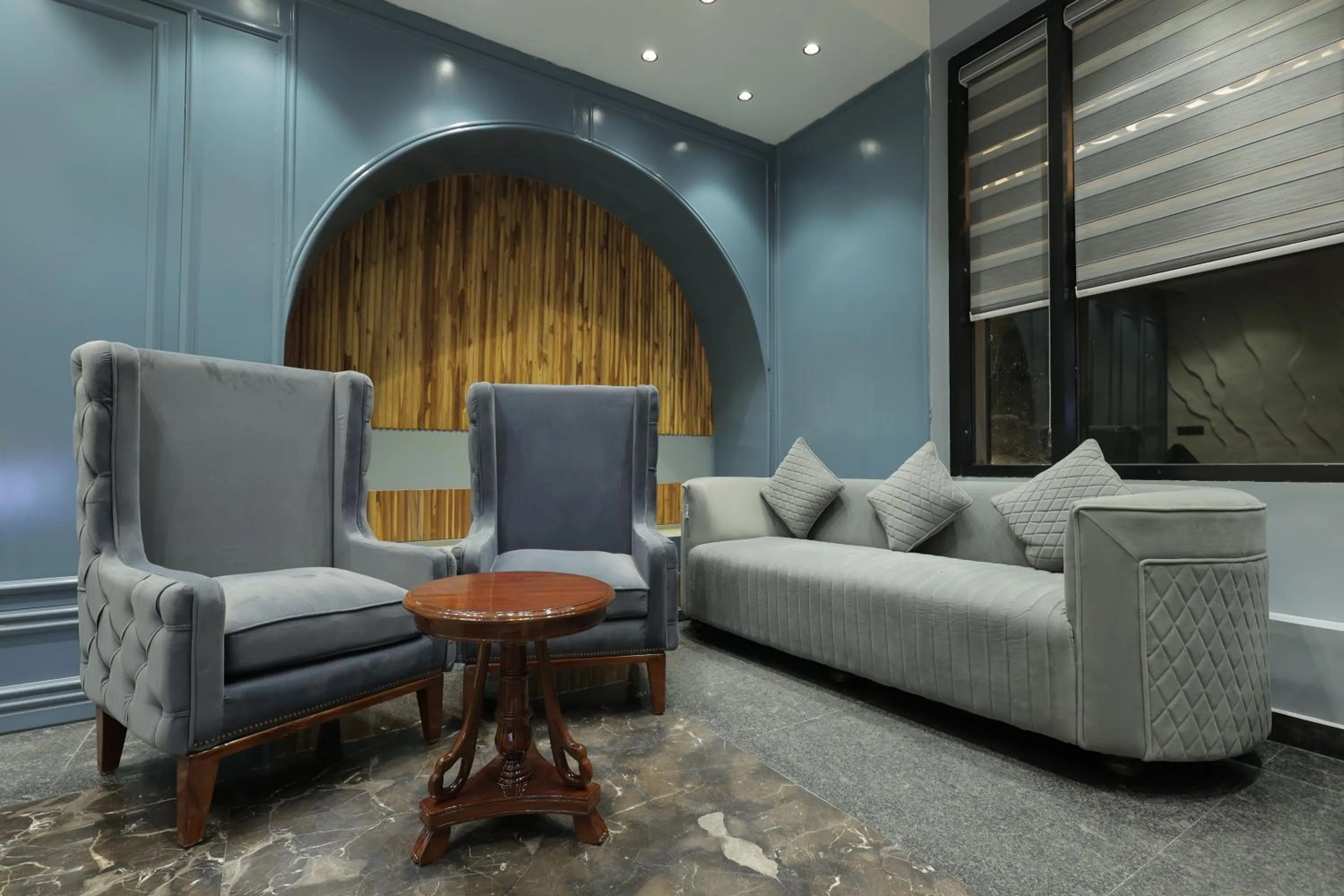 Lobby or reception in SNJ Taj Grand