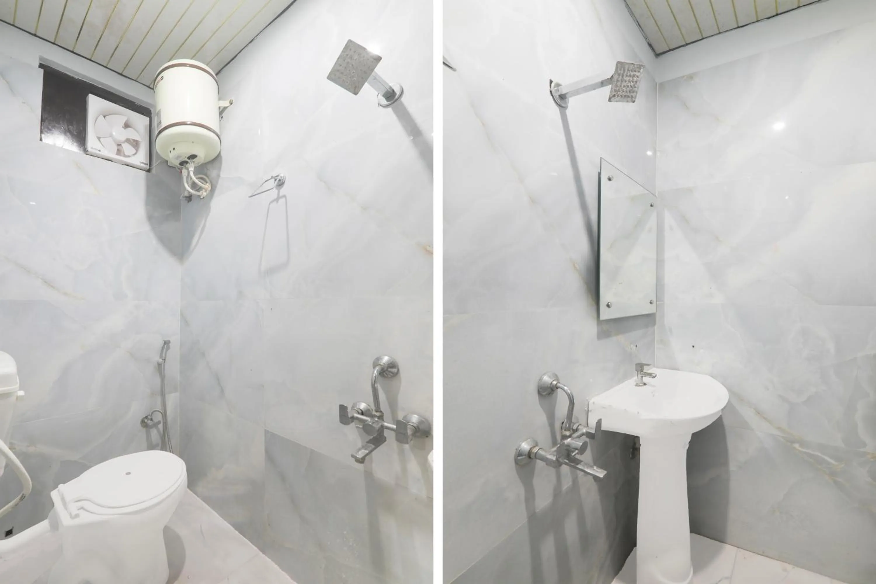 Bathroom in Super Hotel O Shri Buddheshwar Temple Lucknow