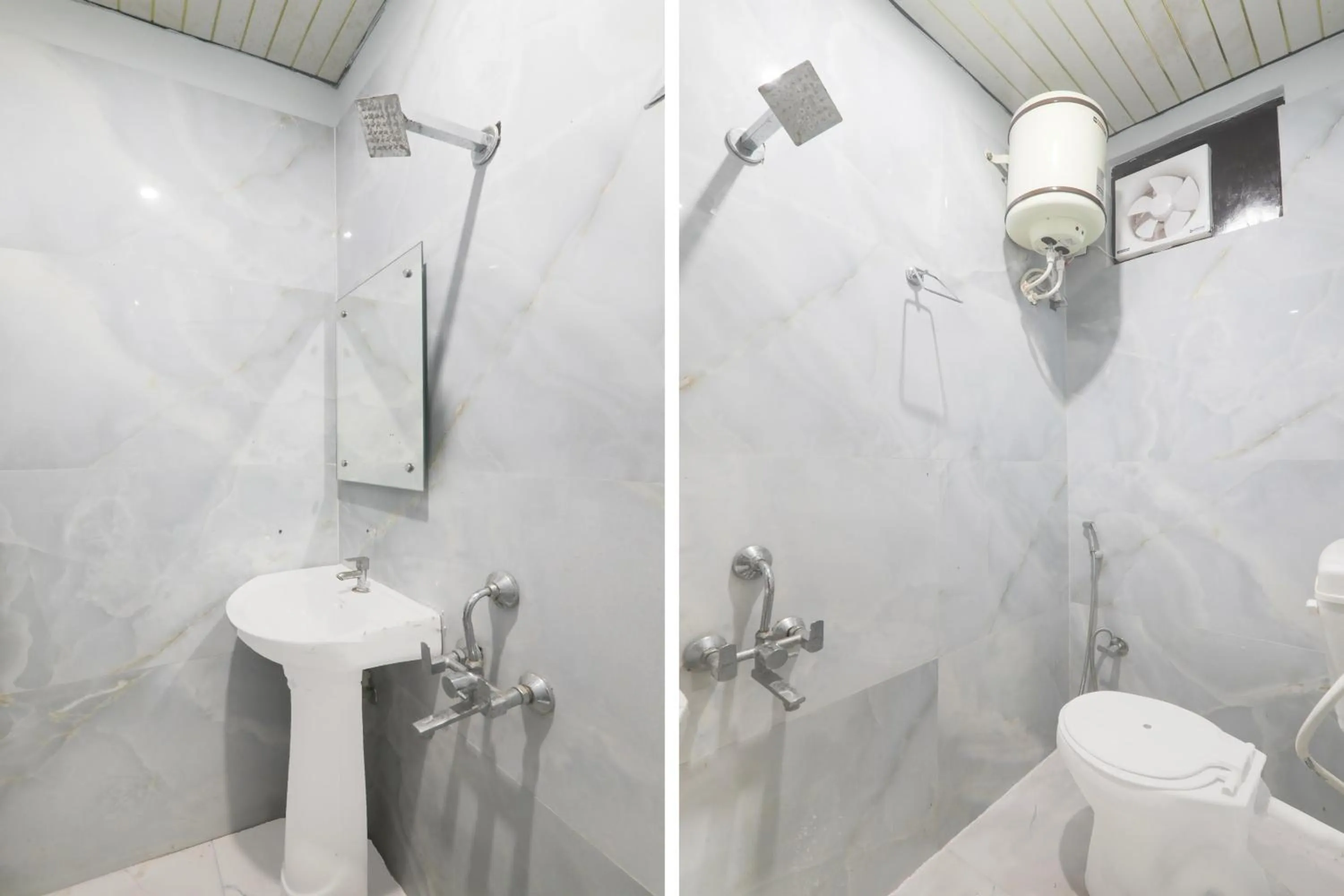 Bathroom in Super Hotel O Shri Buddheshwar Temple Lucknow