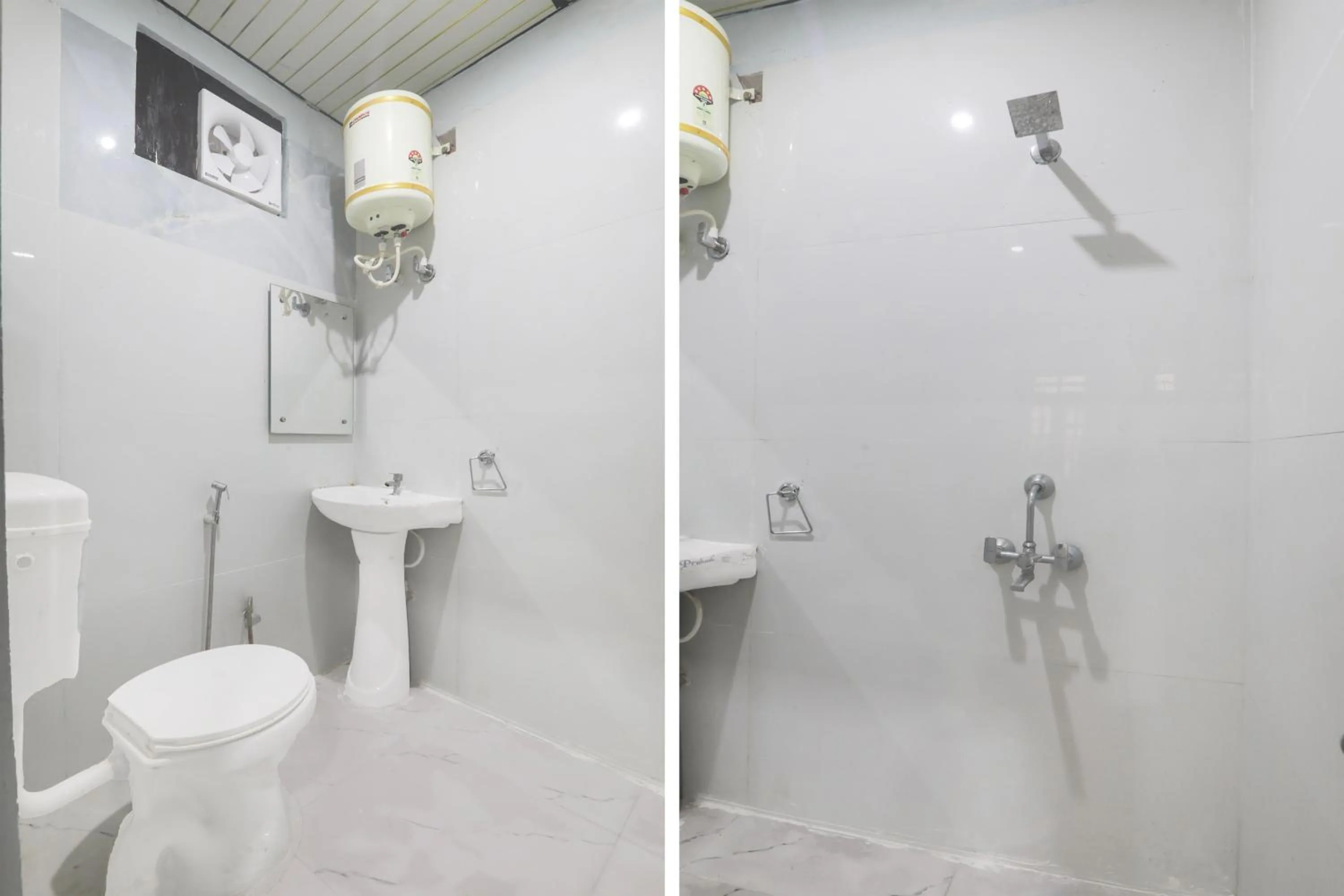 Bathroom in Super Hotel O Shri Buddheshwar Temple Lucknow