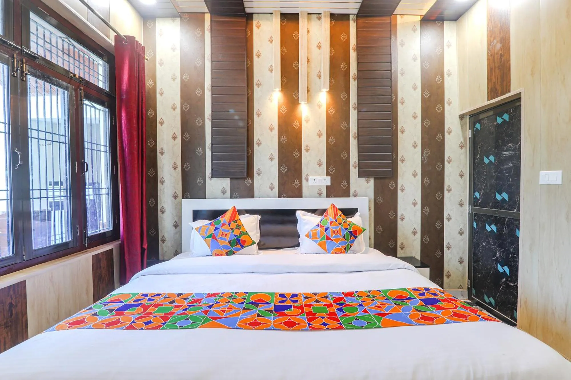 Bed in FabHotel Uma Yugul