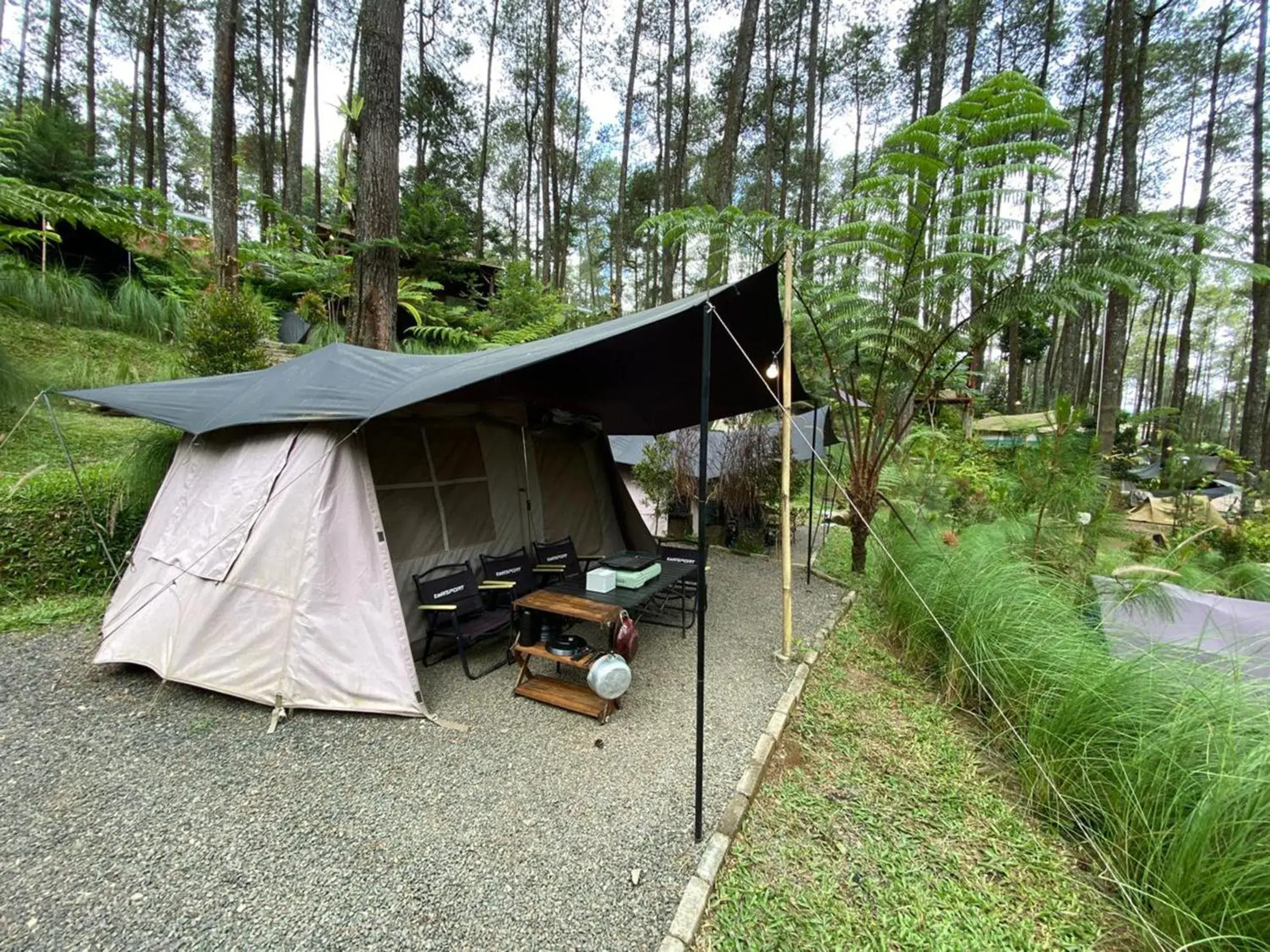 View (from property/room) in corak alam glamping View (from property/room) in corak alam glamping