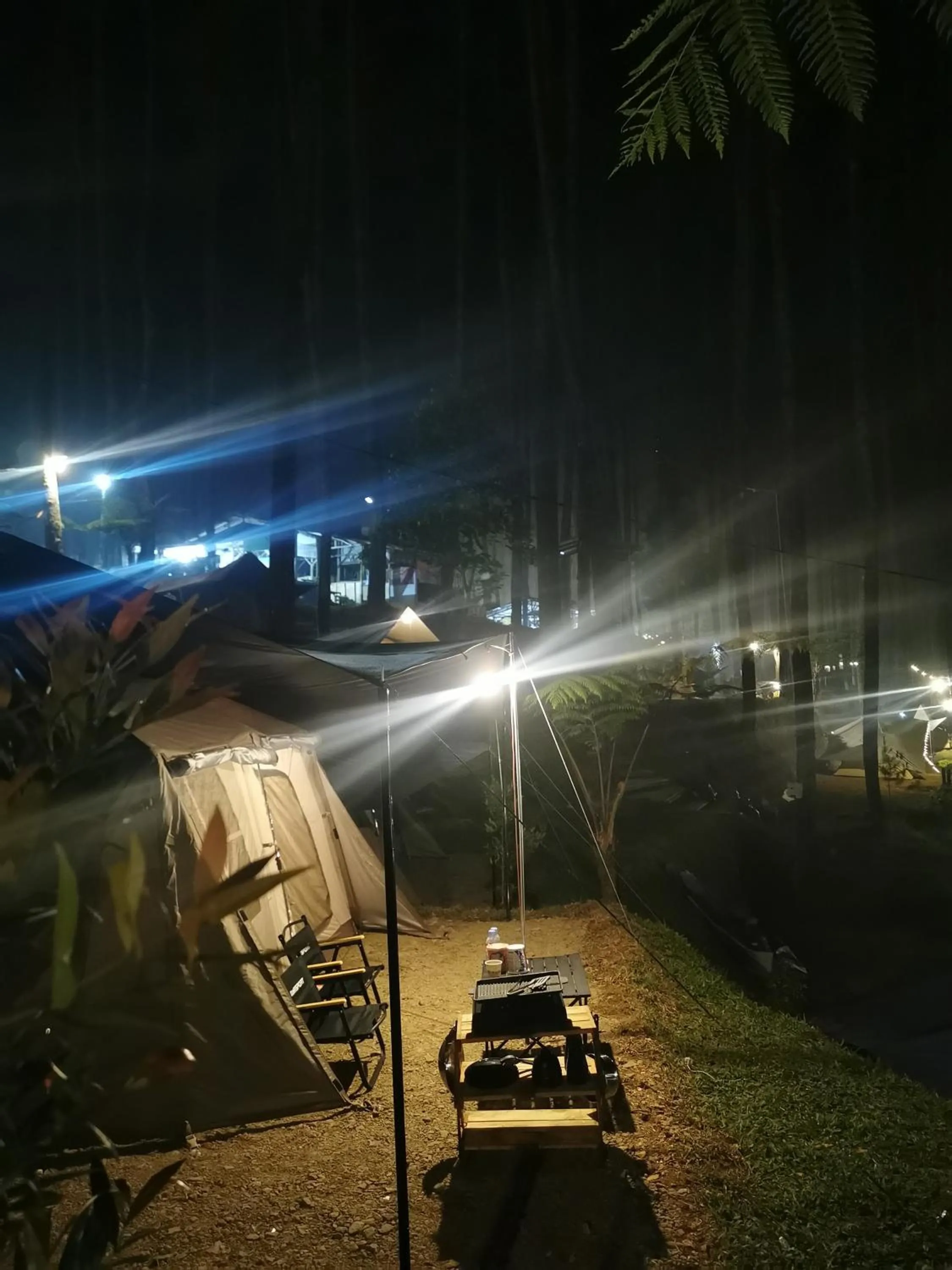 Night in corak alam glamping