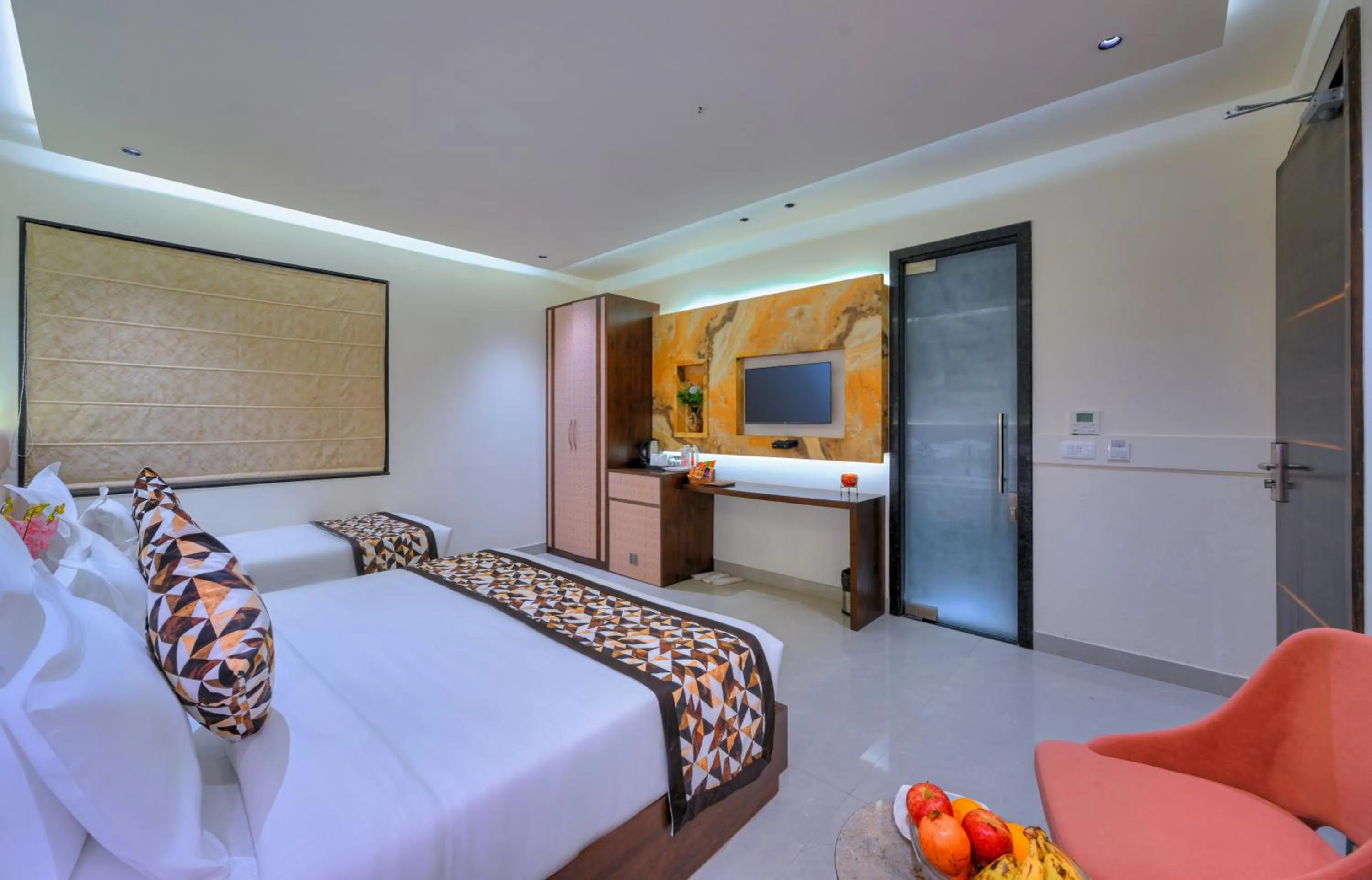 Bedroom, Bed in Hotel Sun Ring