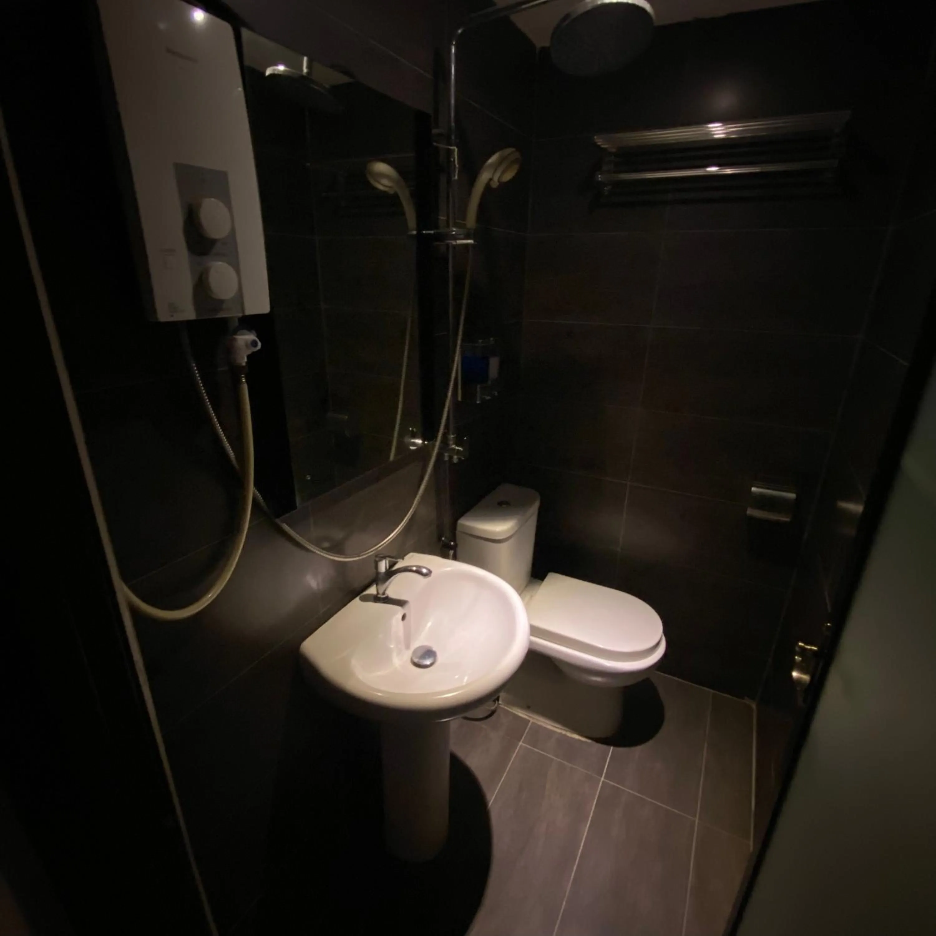 Shower in Ipoh Apartment Suites